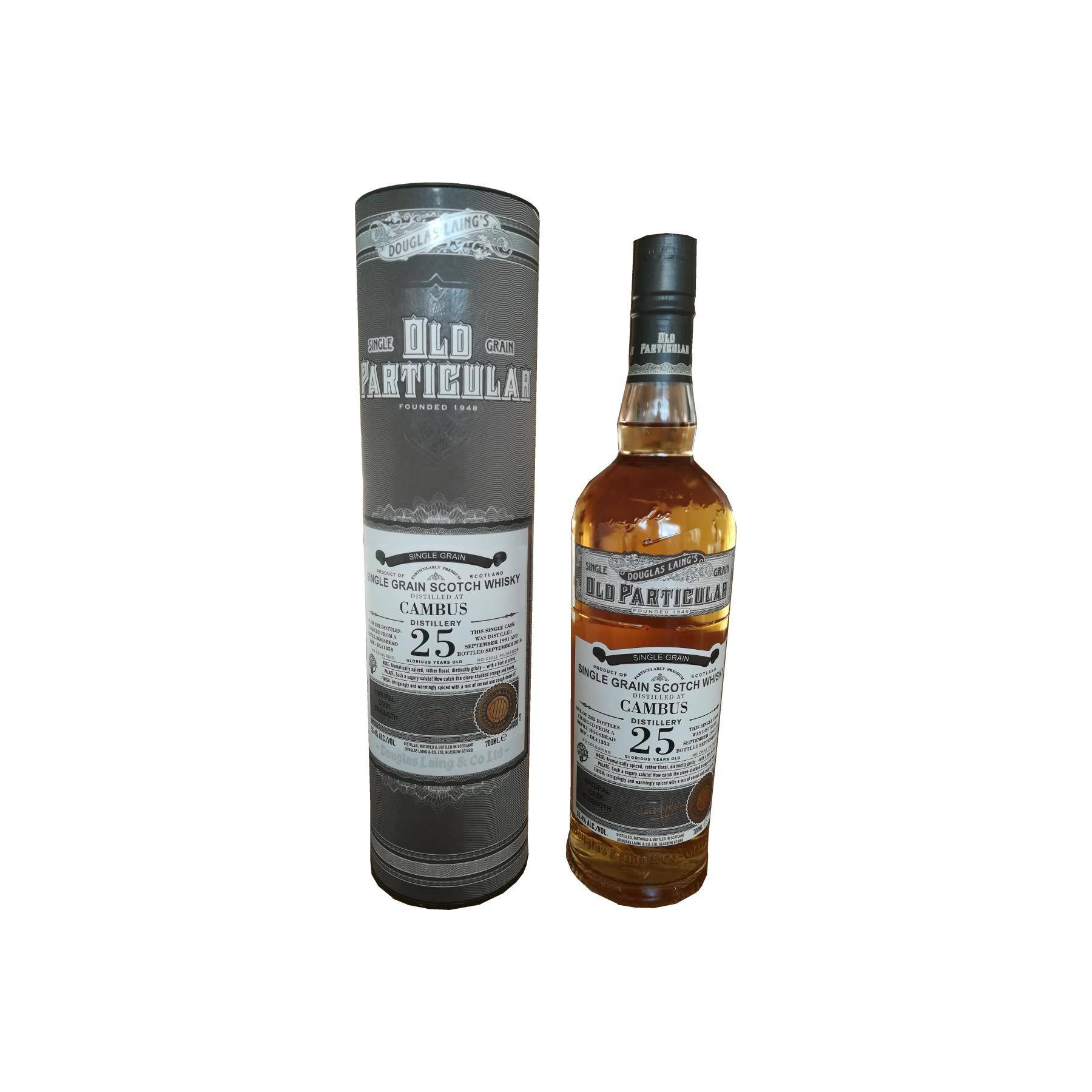 Cambus Old Particular 1991 25 Years Single Grain Whisky 2