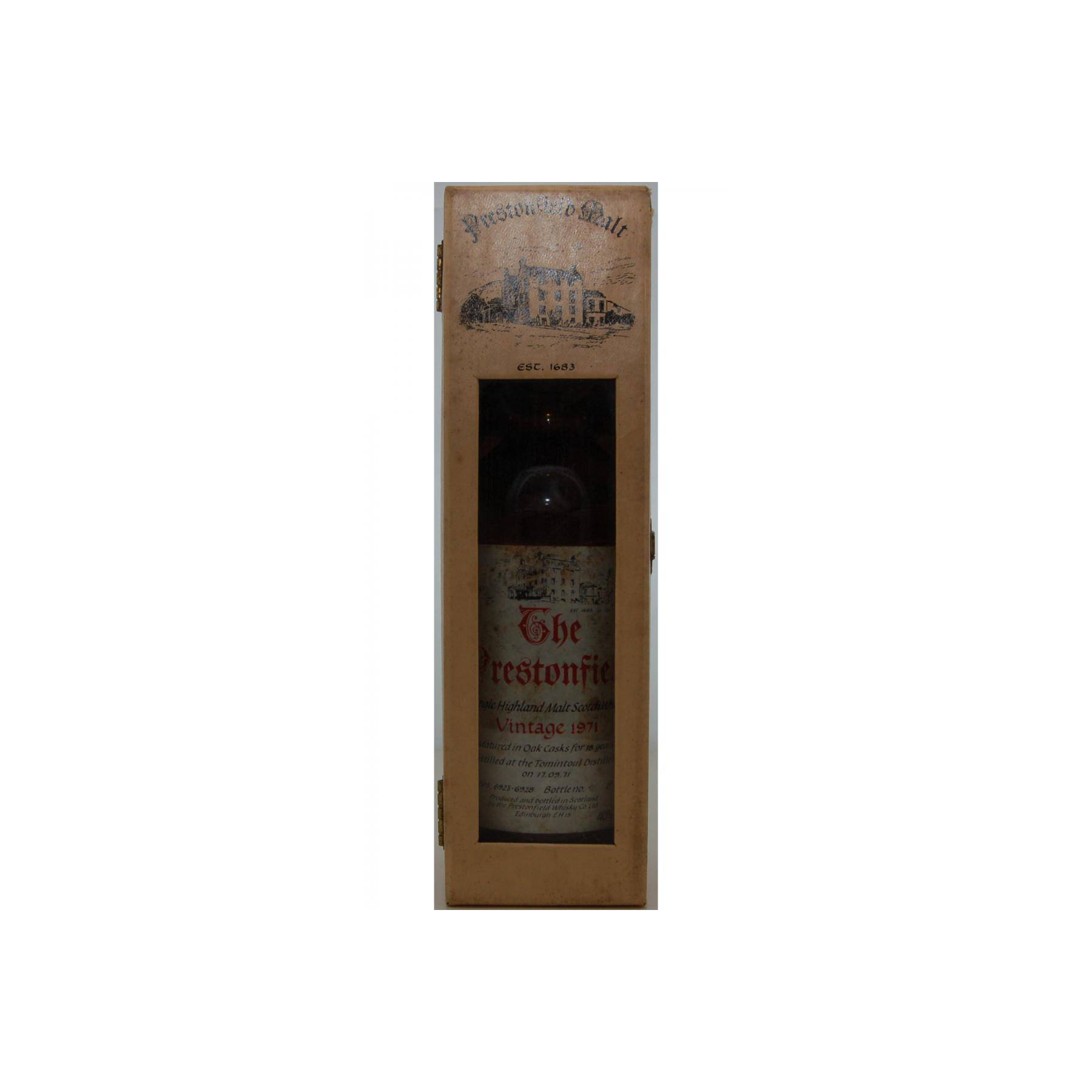 Tomintoul 1971 18 Years Single Malt Whisky 3
