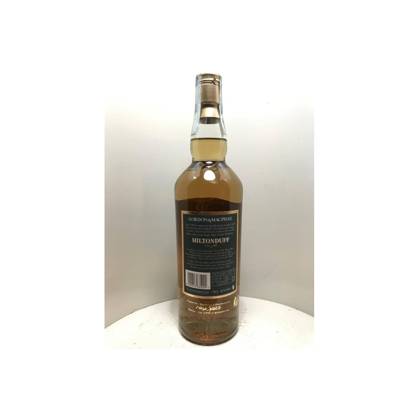 Miltonduff Licensed Bottling 10 Years Single Malt Whisky 3