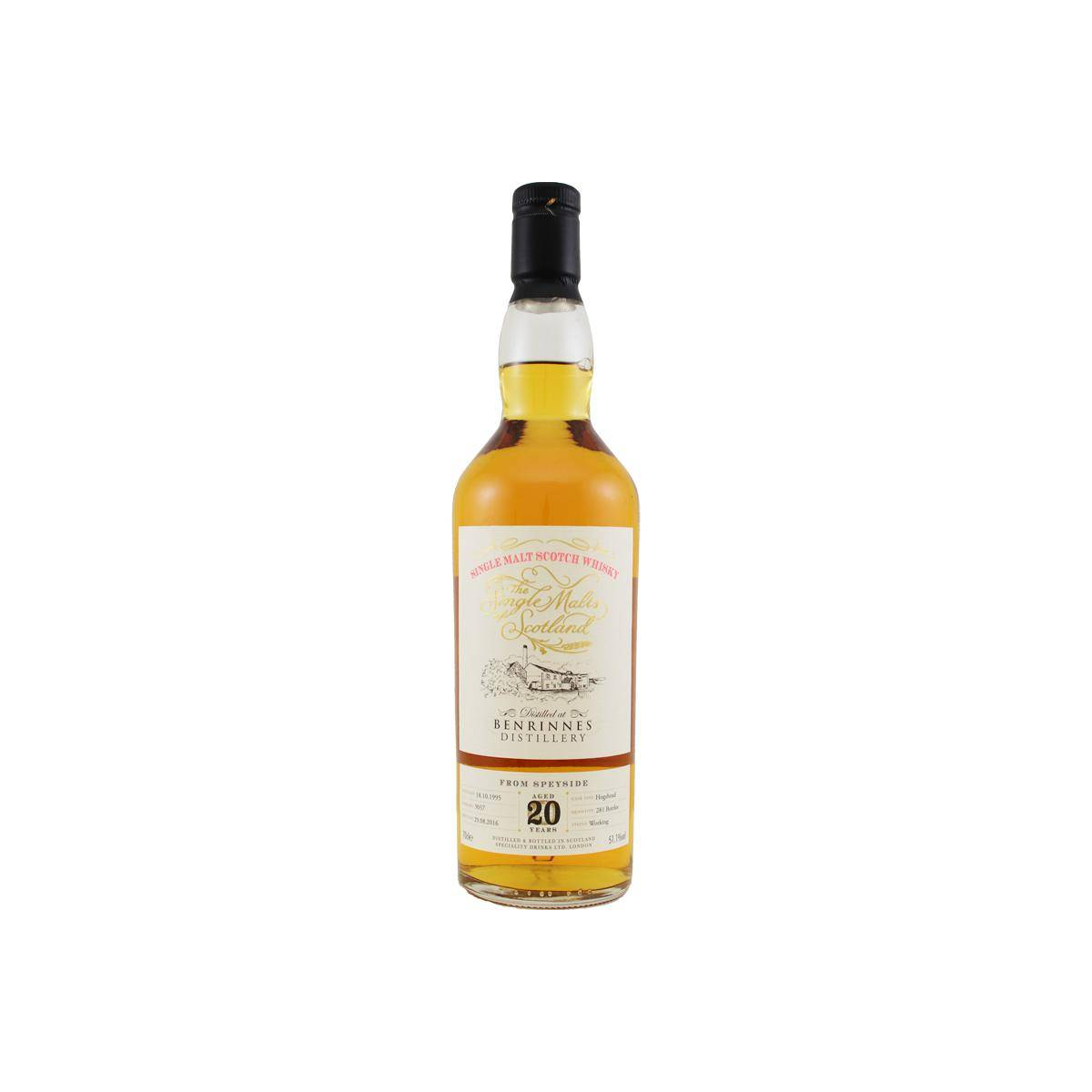 Benrinnes The Single Malts of Scotland 1995 20 Years Single Malt Whisky