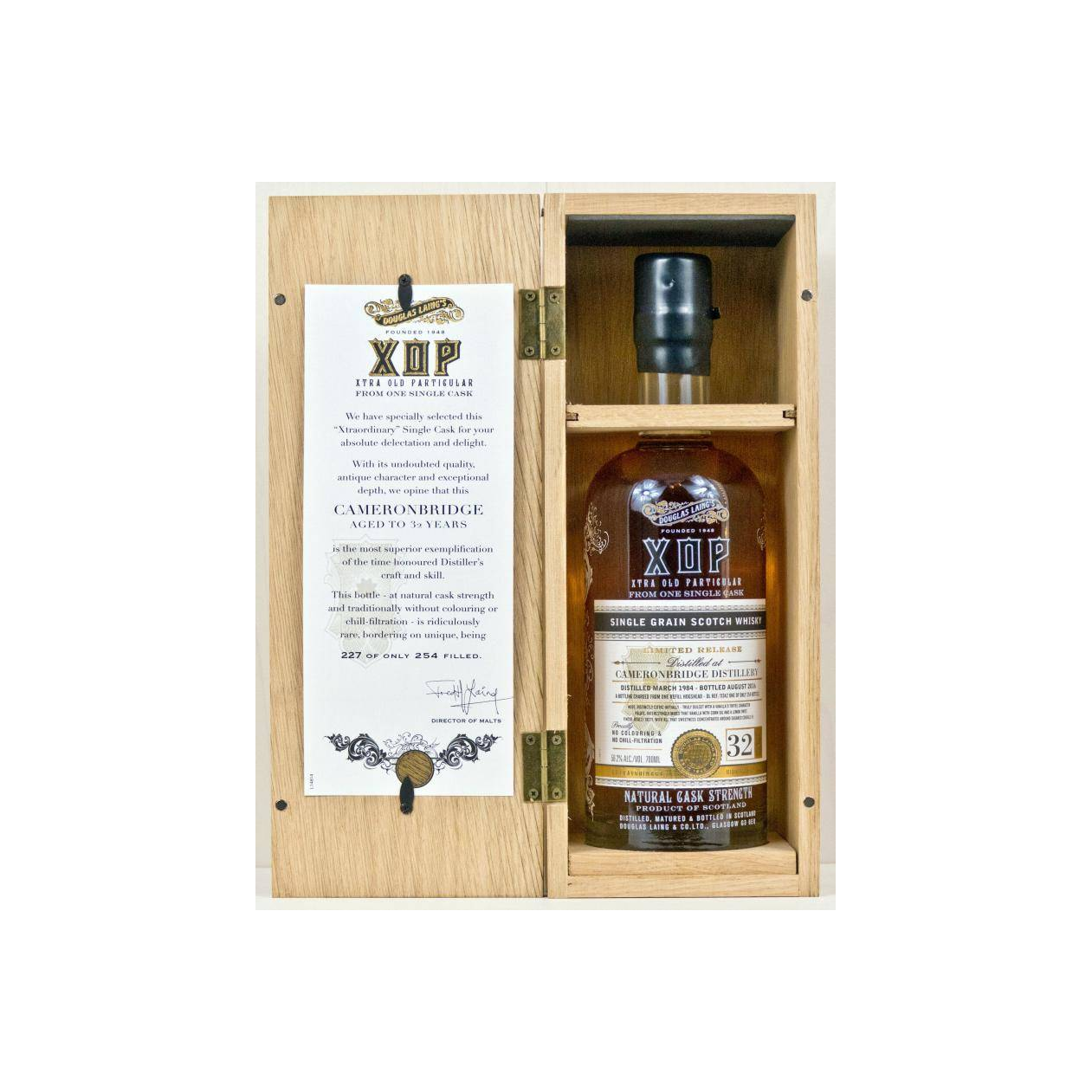 Cameronbridge 1984 32 Years Single Grain Whisky 3
