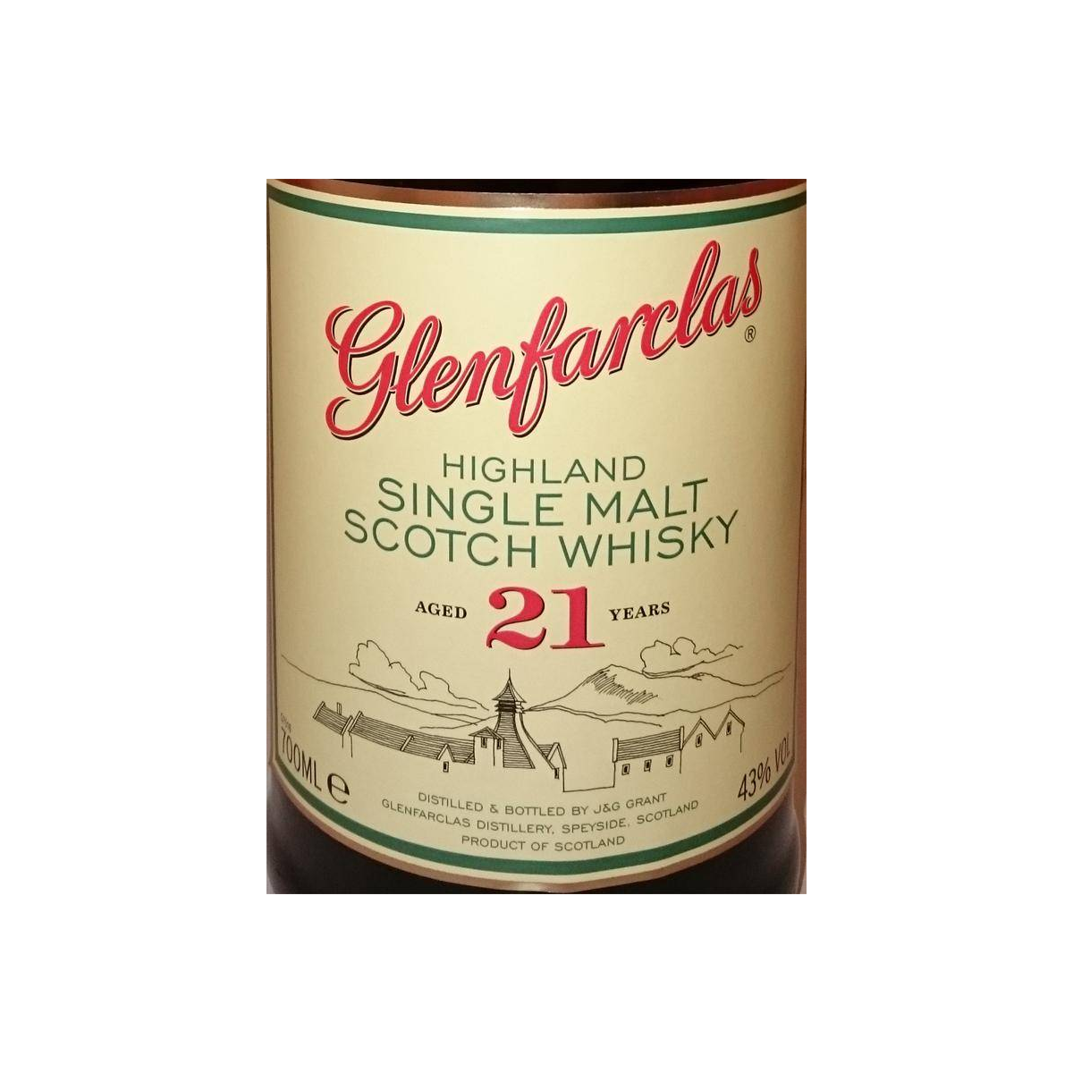 Glenfarclas 21 Years Single Malt Whisky 2