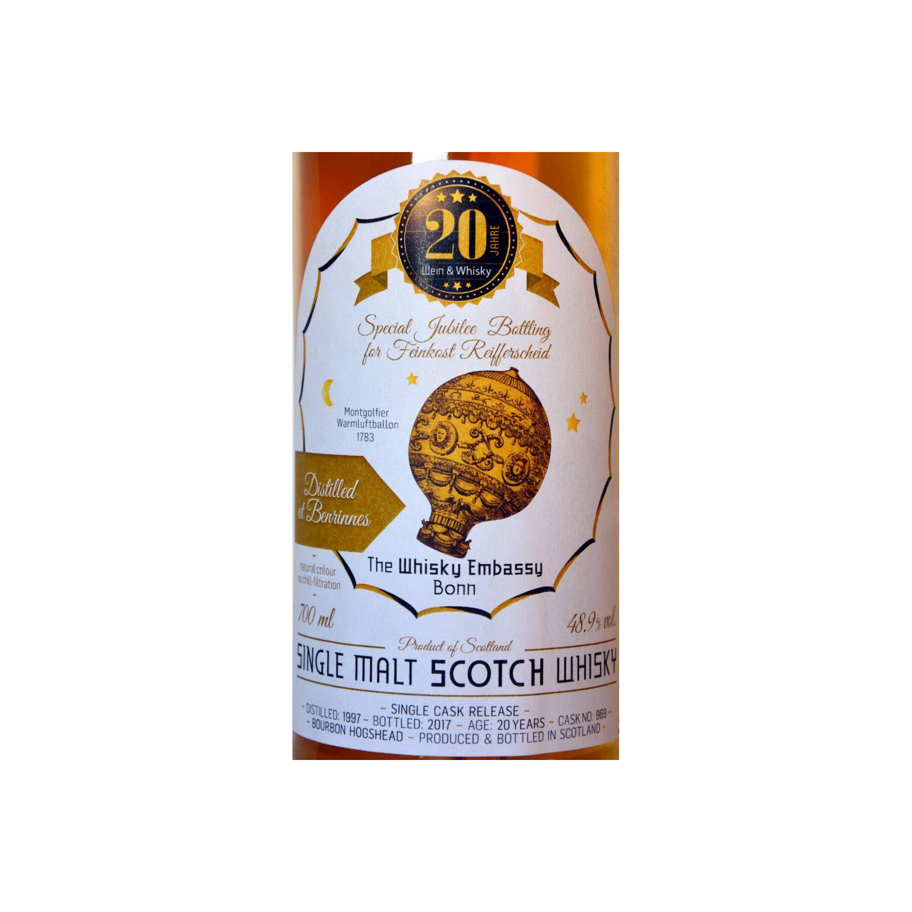 Benrinnes 1997 20 Years Single Malt Whisky 2