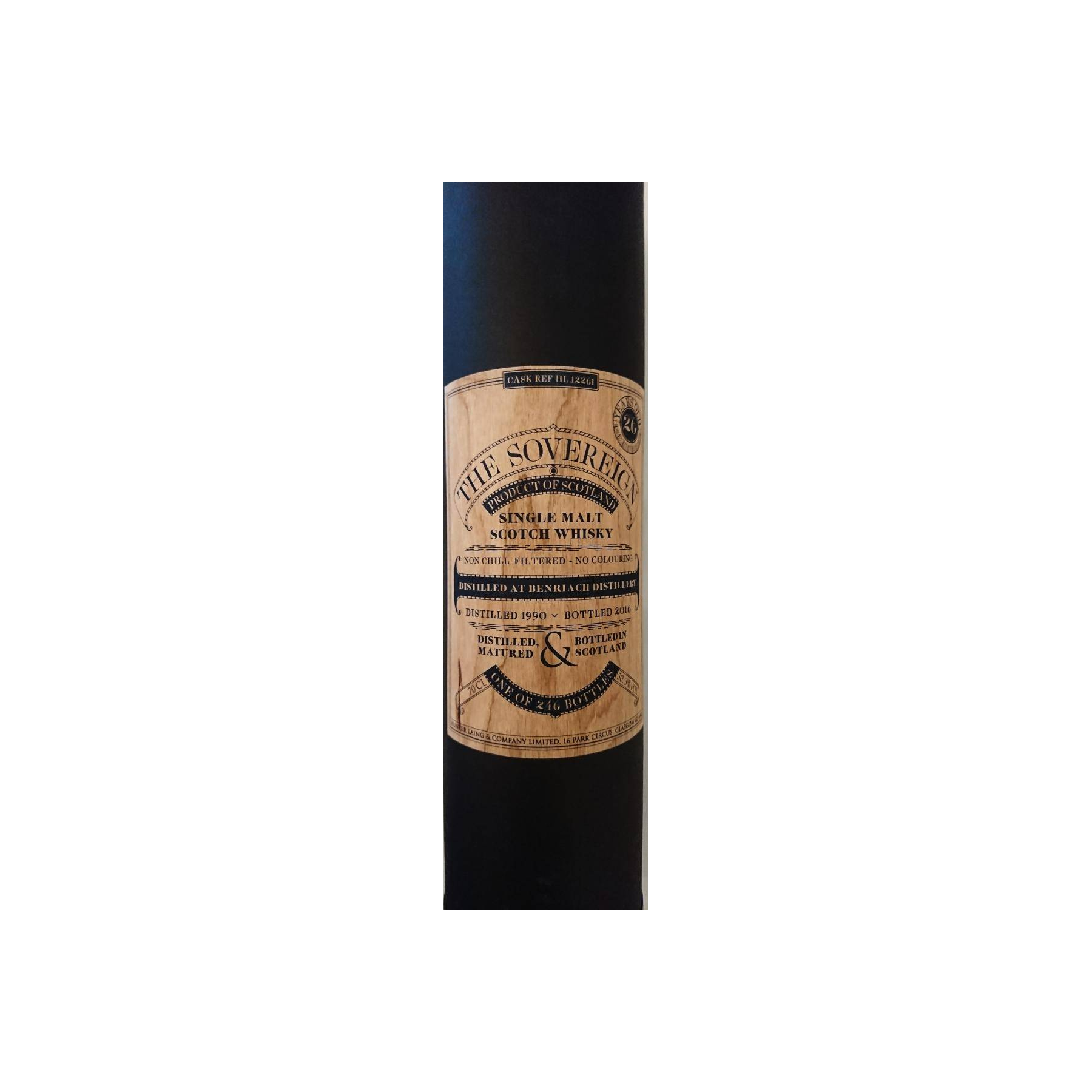 BenRiach 1990 26 Years Single Malt Whisky 2