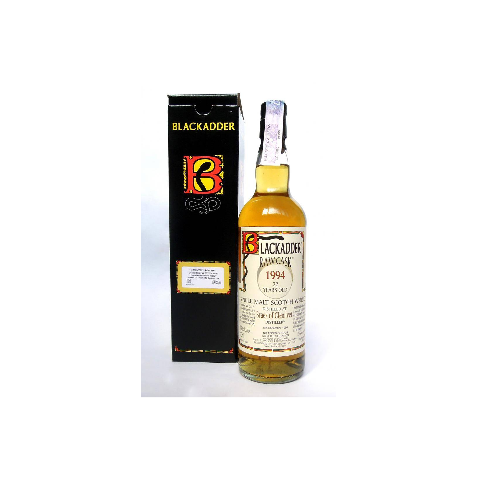 Blackadder Raw Cask 1994 22 Years Single Malt Whisky 3