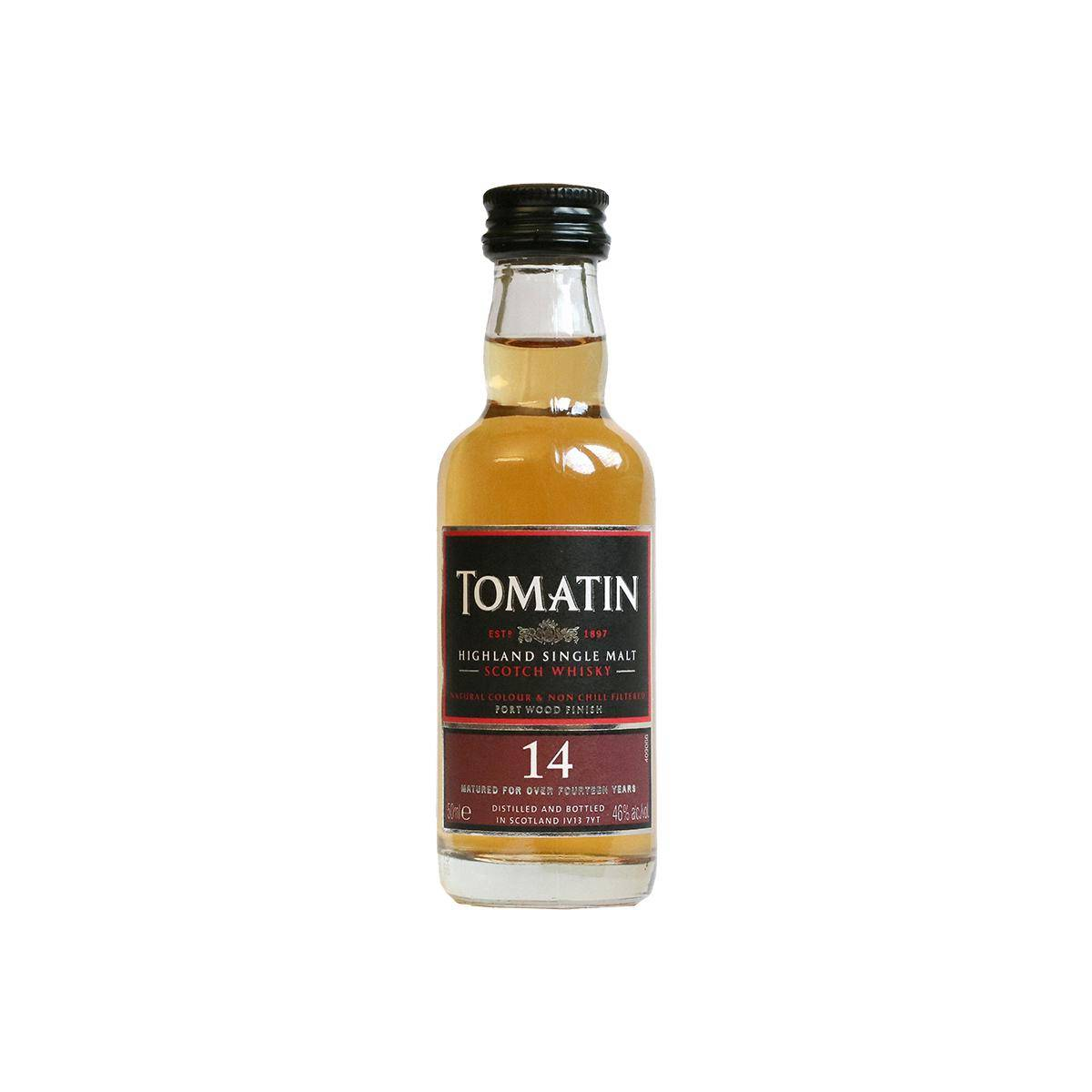 Tomatin Miniature 14 Years Single Malt Whisky 3