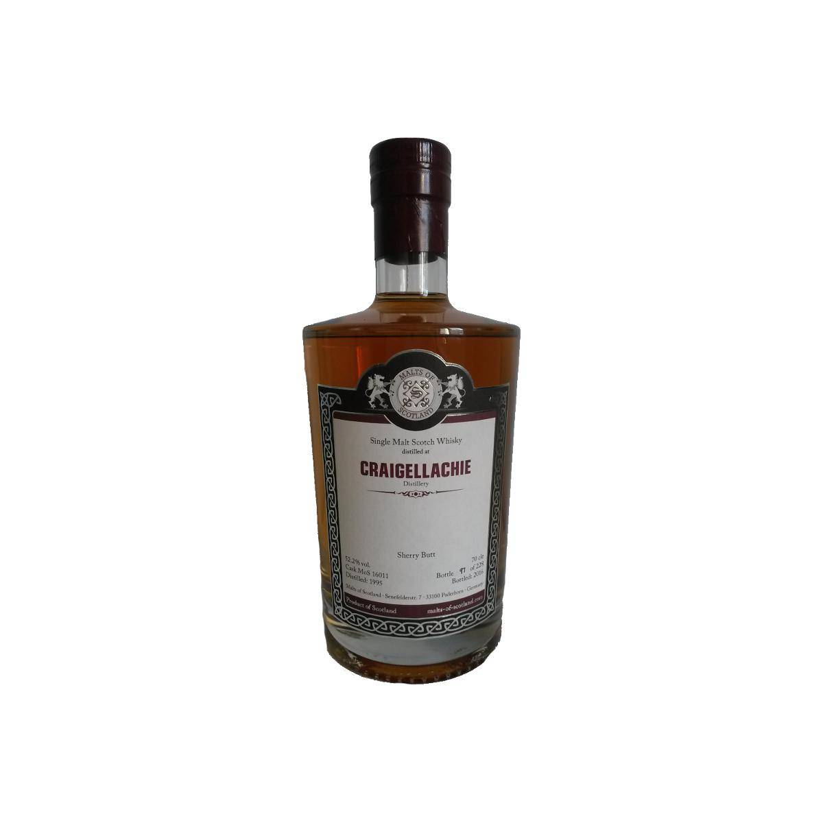 Craigellachie 1995 21 Years Single Malt Whisky
