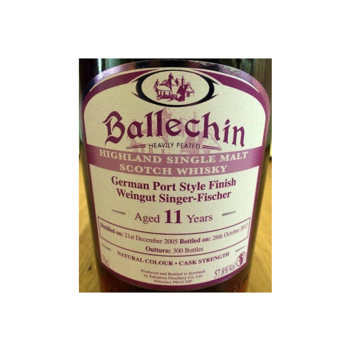Ballechin 2005 11 Years Single Malt Whisky 2