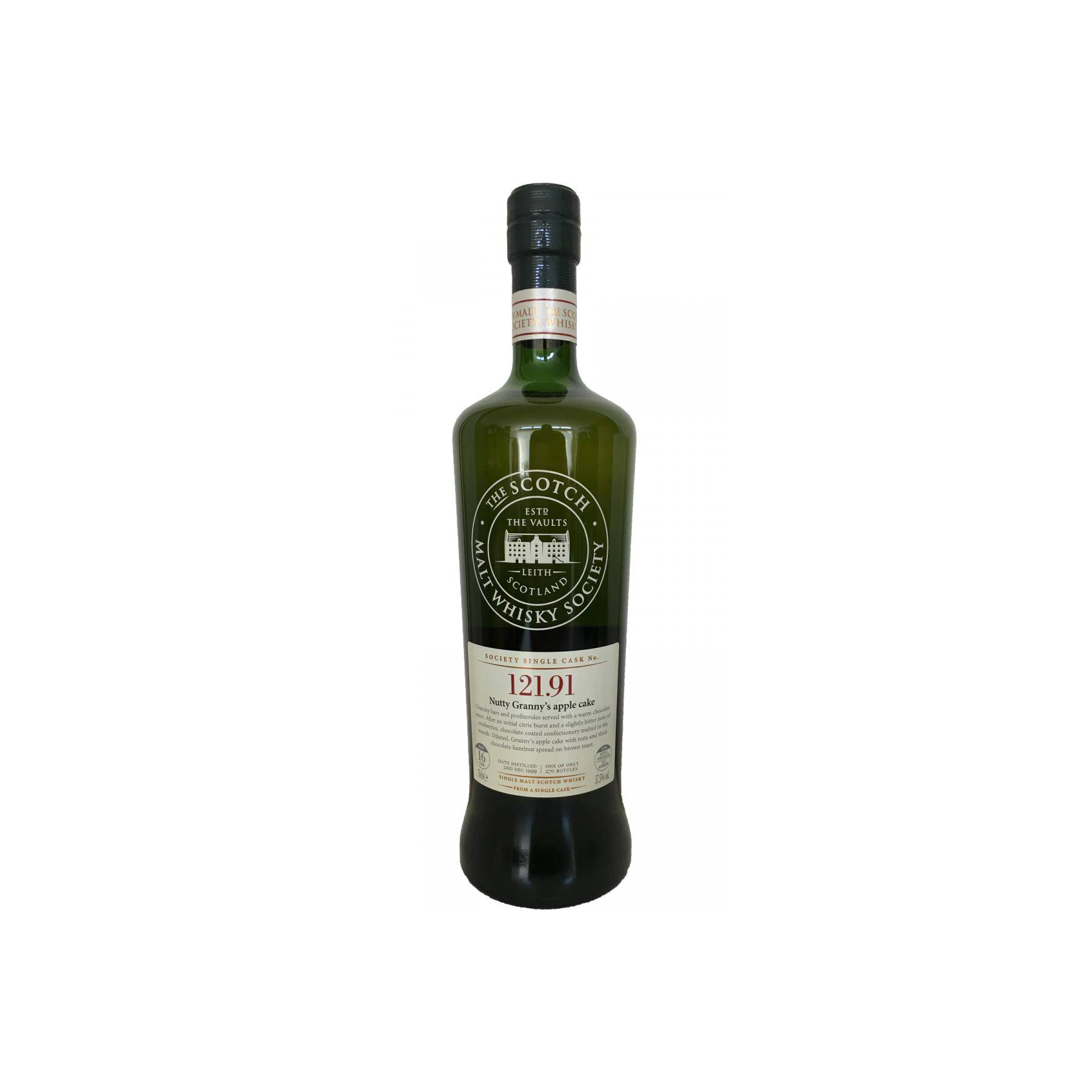 The Scotch Malt Whisky Society 1999 16 Years Single Malt Whisky