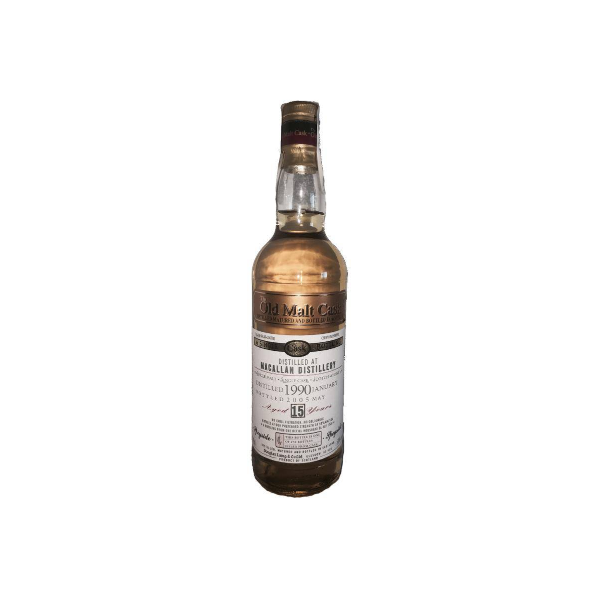 The Macallan Old Malt Cask 1990 15 Years Single Malt Whisky