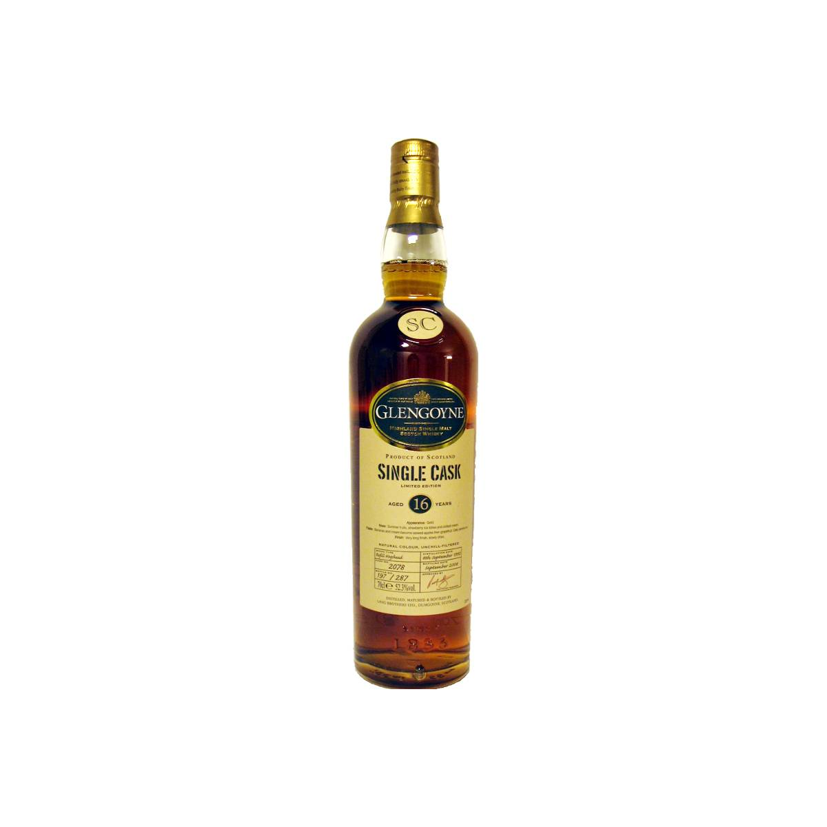 Glengoyne Single Cask 1992 16 Years Single Malt Whisky