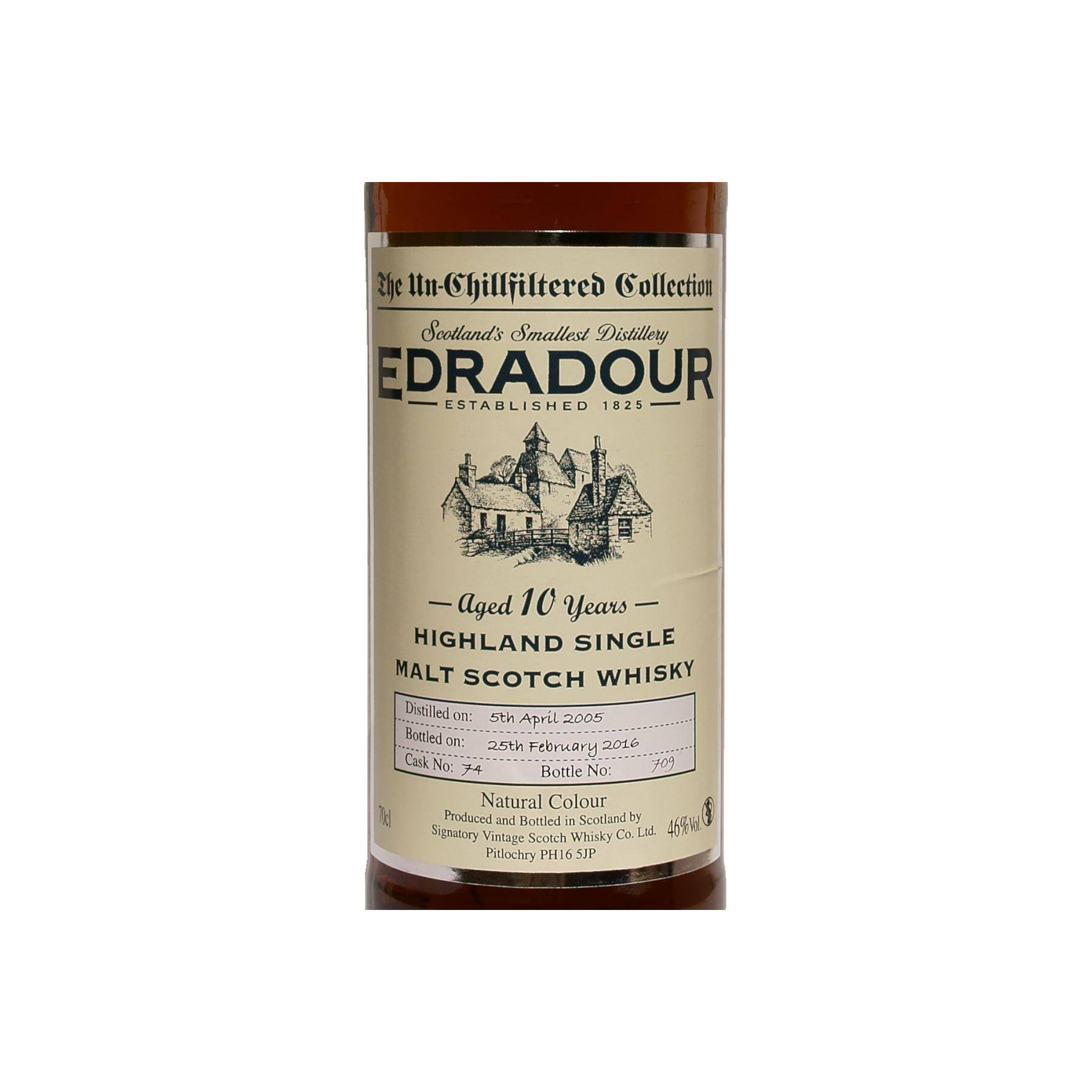 Edradour The Un-Chillfiltered Collection 2005 10 Years Single Malt Whisky 3