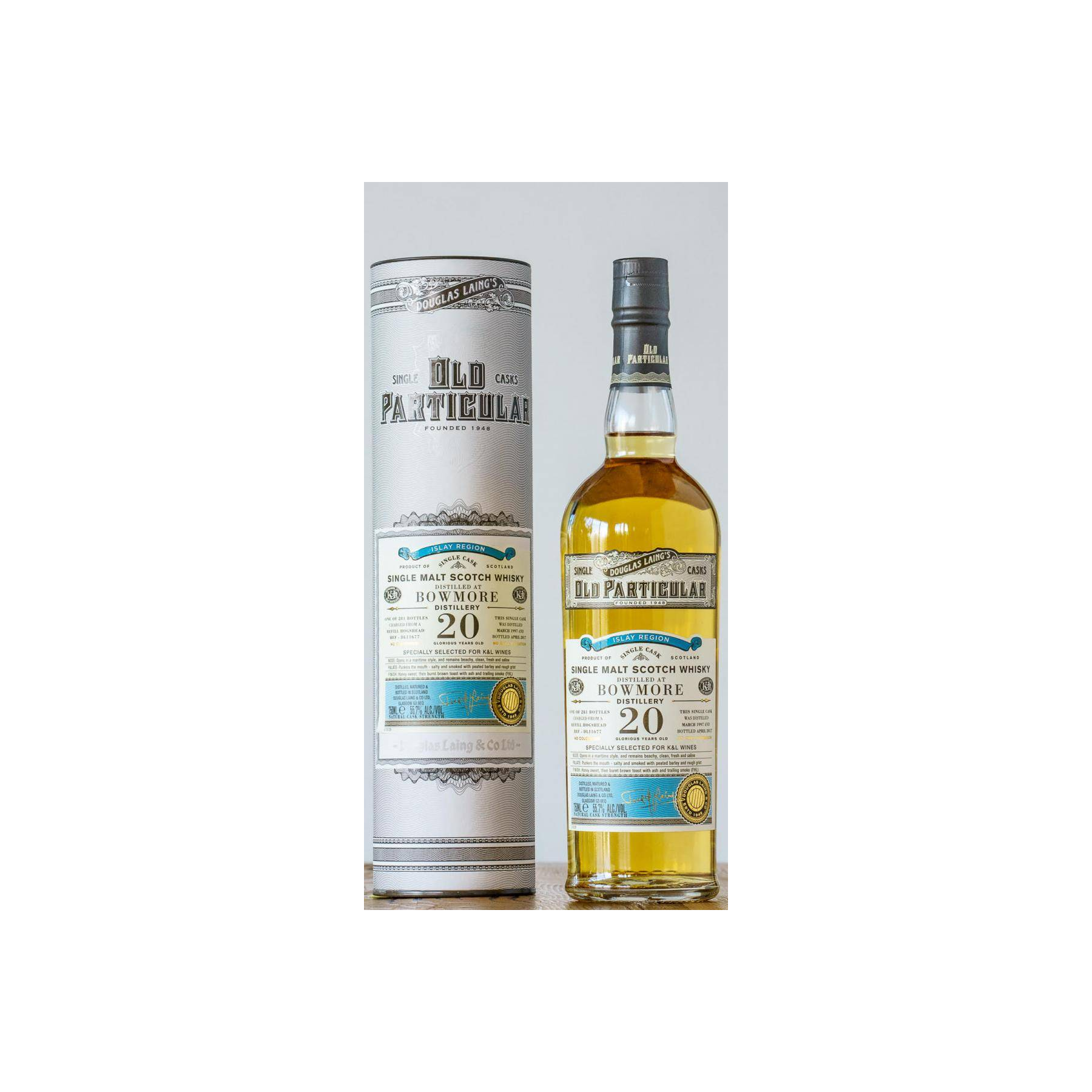Bowmore Old Particular 1997 20 Years Single Malt Whisky 2