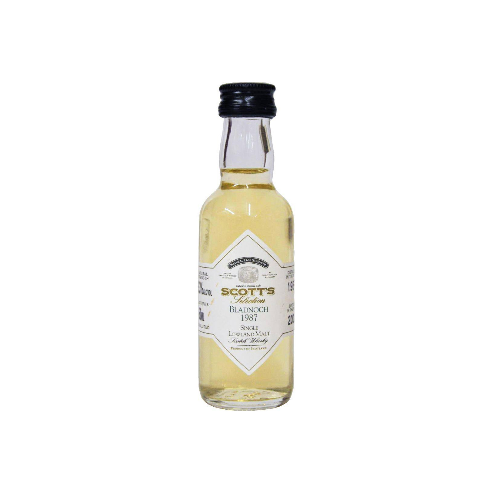 Bladnoch Miniature 1987 13 Years Single Malt Whisky 3