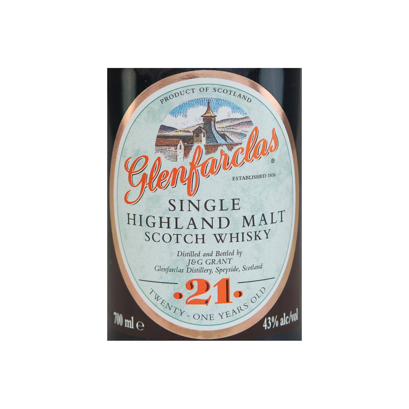 Glenfarclas 21 Years Single Malt Whisky 2