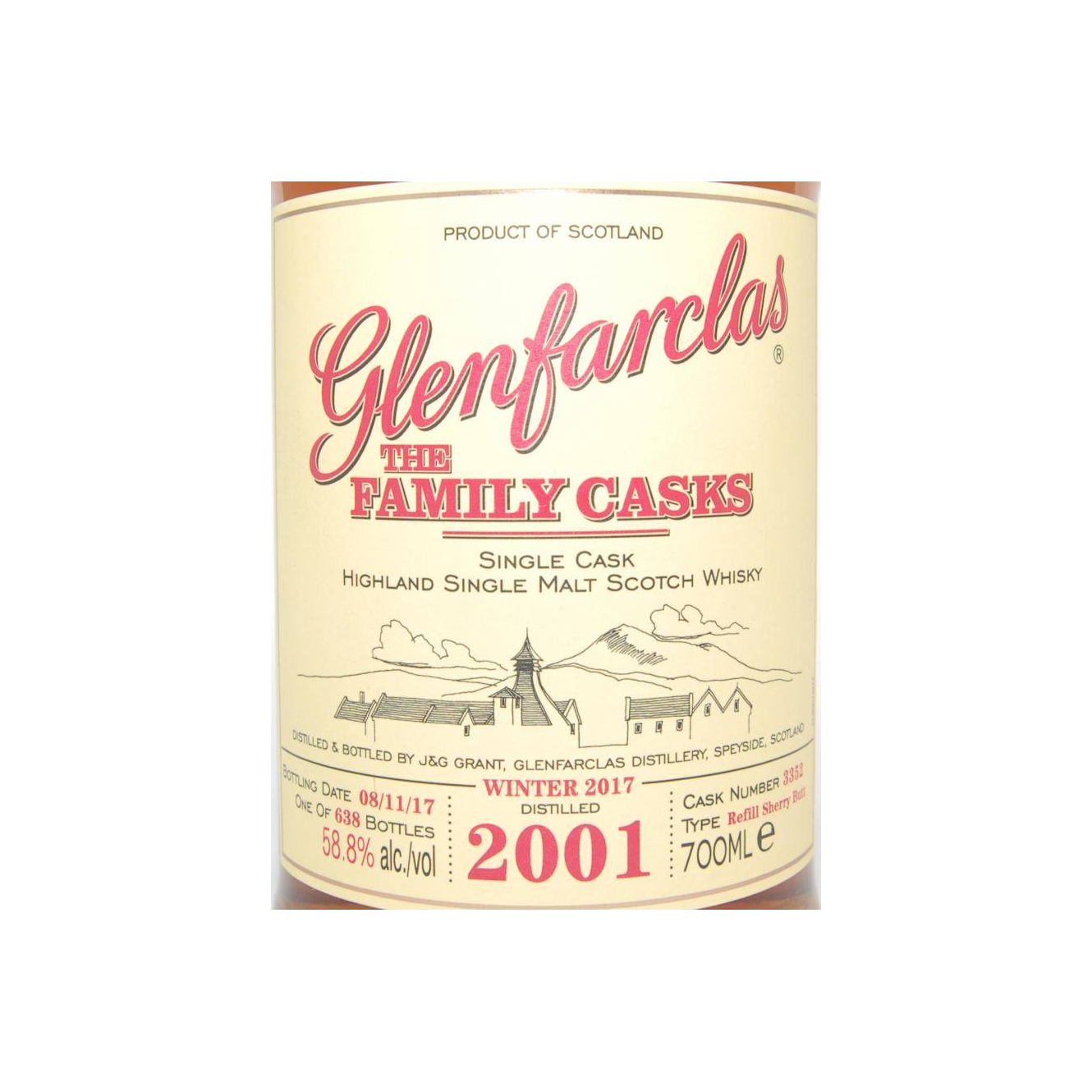 Glenfarclas 2001 16 Years Single Malt Whisky 2