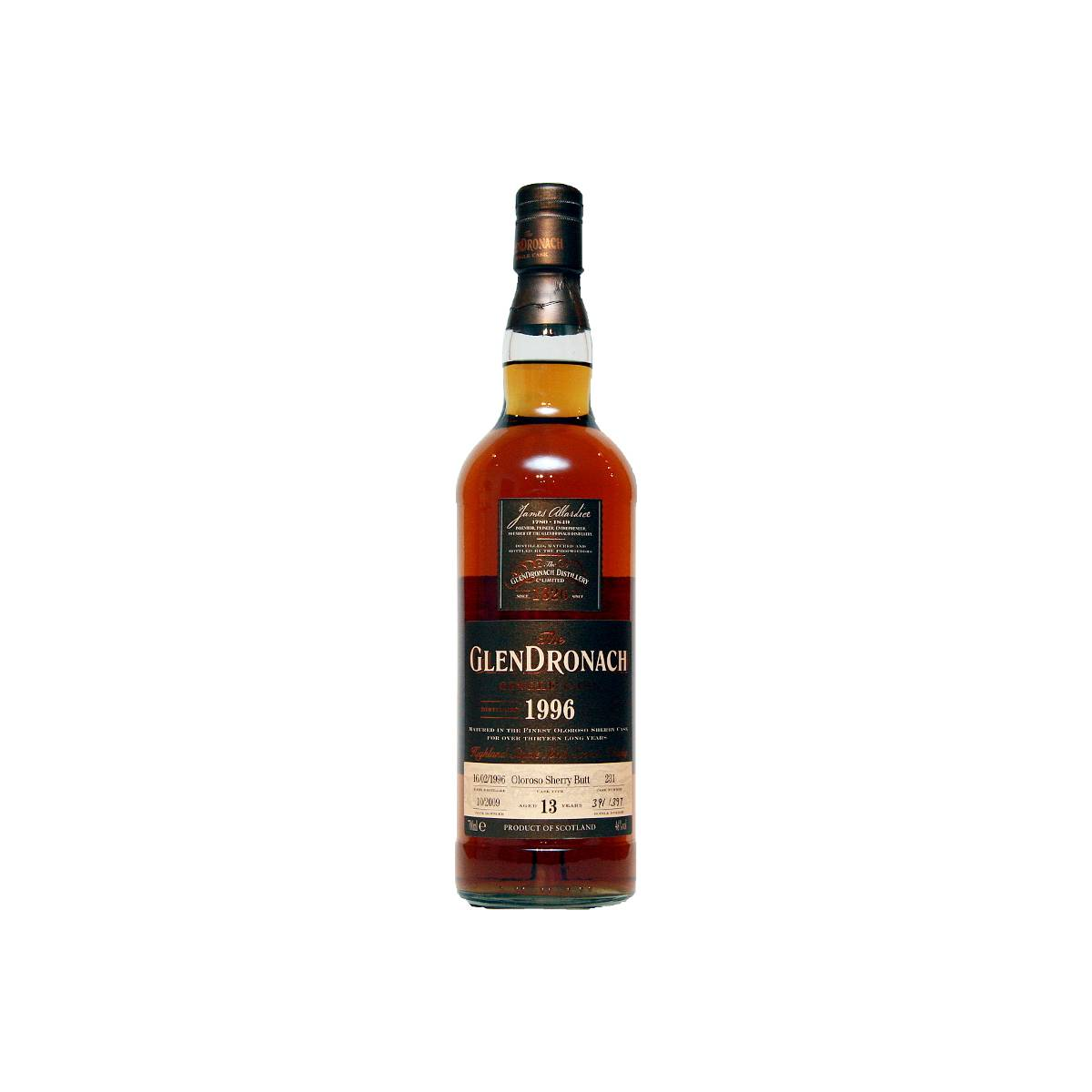 GlenDronach Single Cask 1996 13 Years Single Malt Whisky