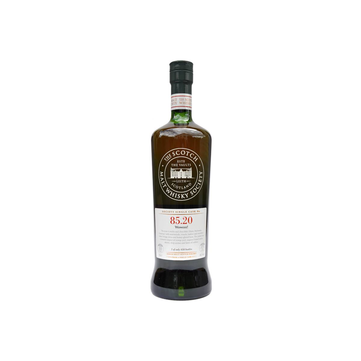 The Scotch Malt Whisky Society 1999 10 Years Single Malt Whisky