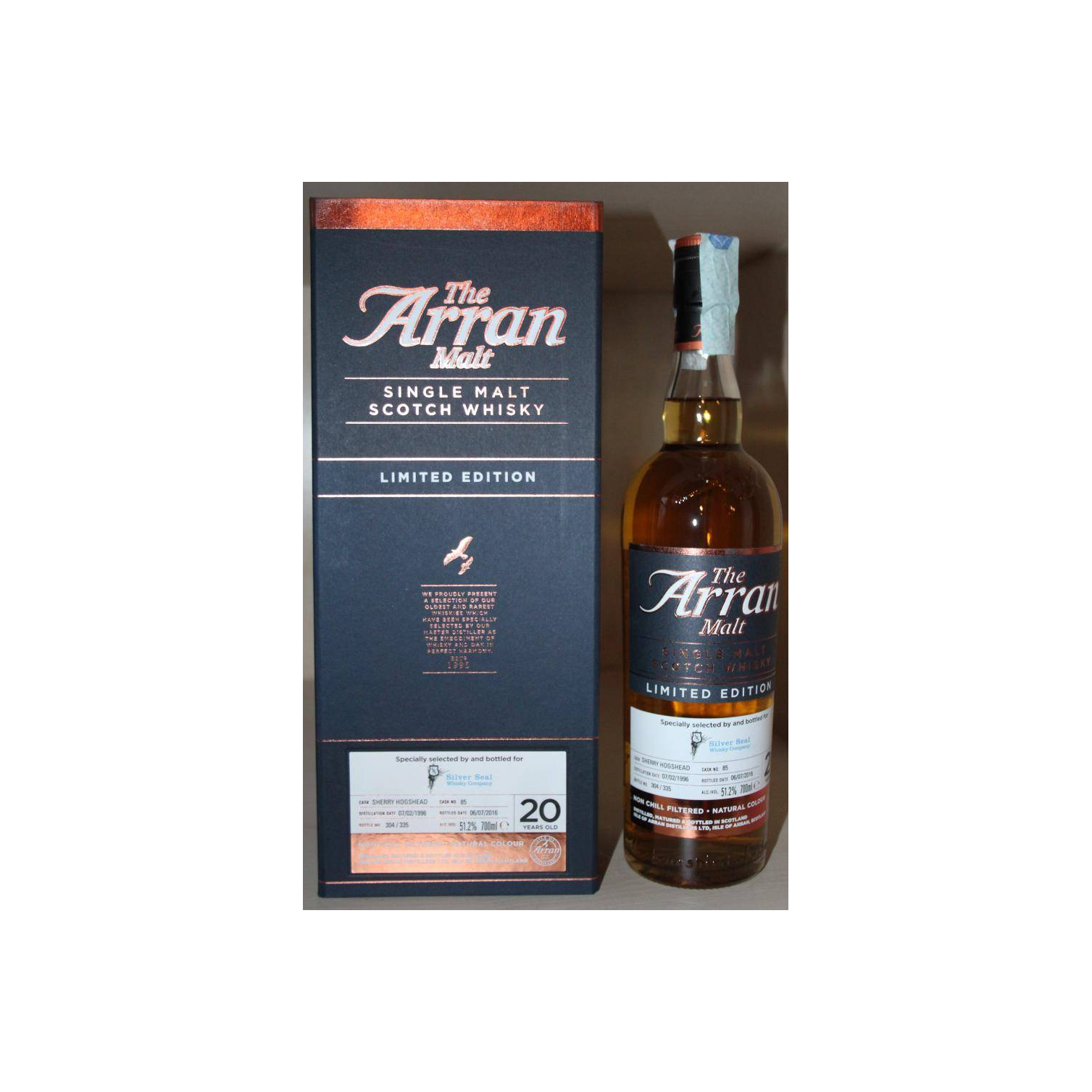 Arran Limited Edition 1996 20 Years Single Malt Whisky 3