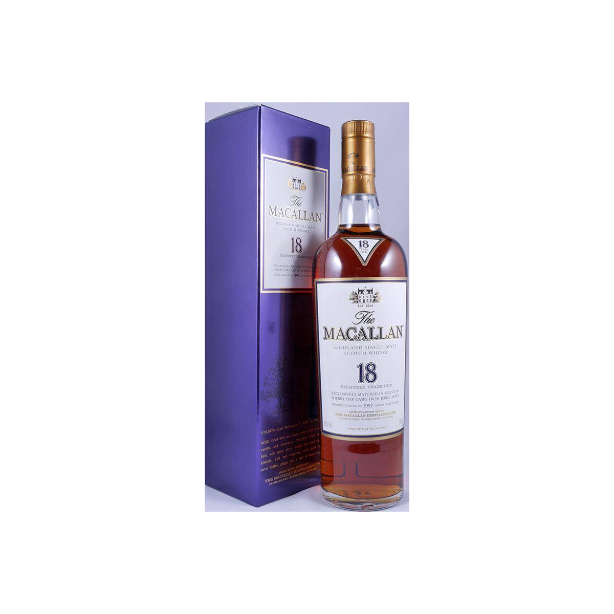 The Macallan 1997 18 Years Single Malt Whisky 3