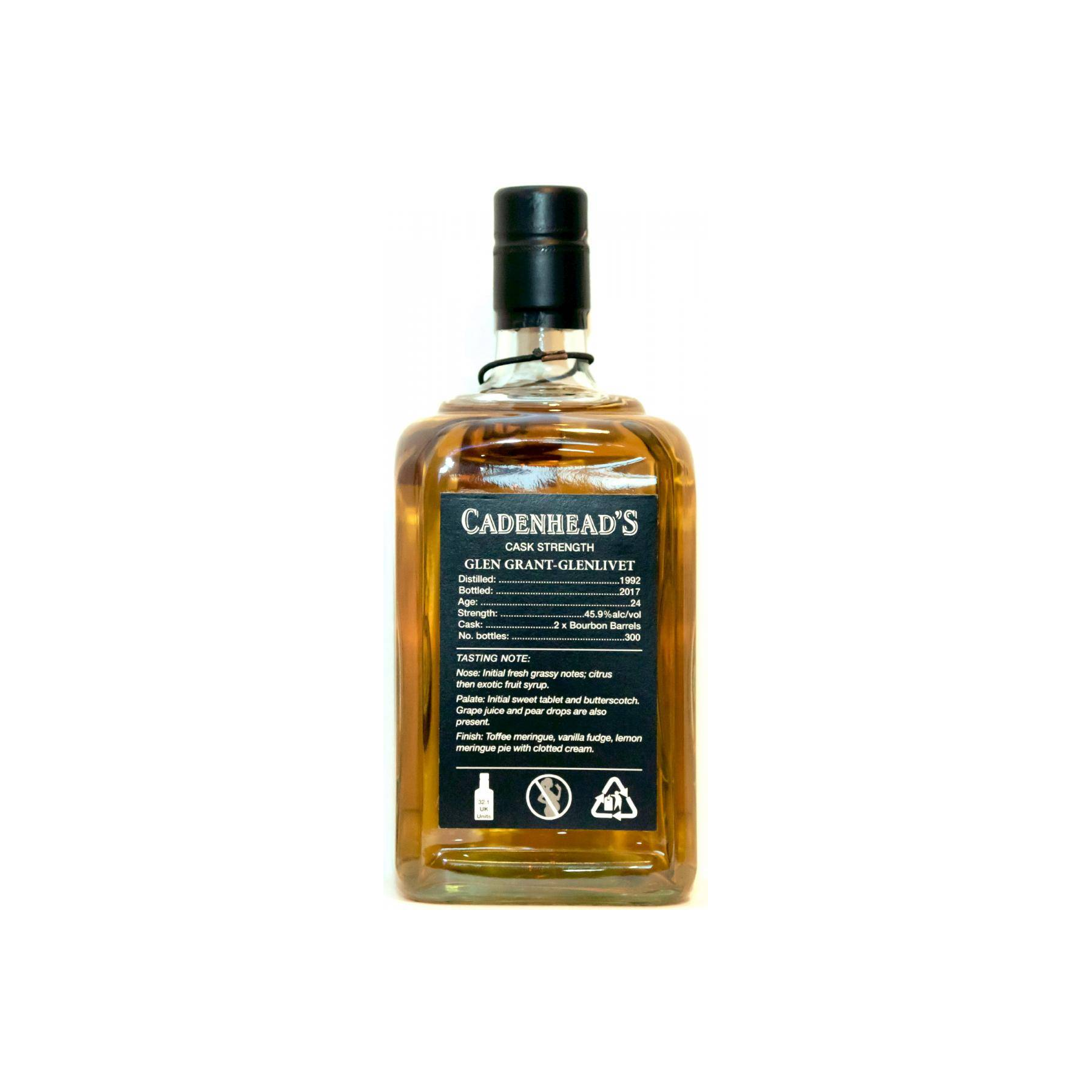 Glen Grant Small Batch 1992 24 Years Single Malt Whisky 2