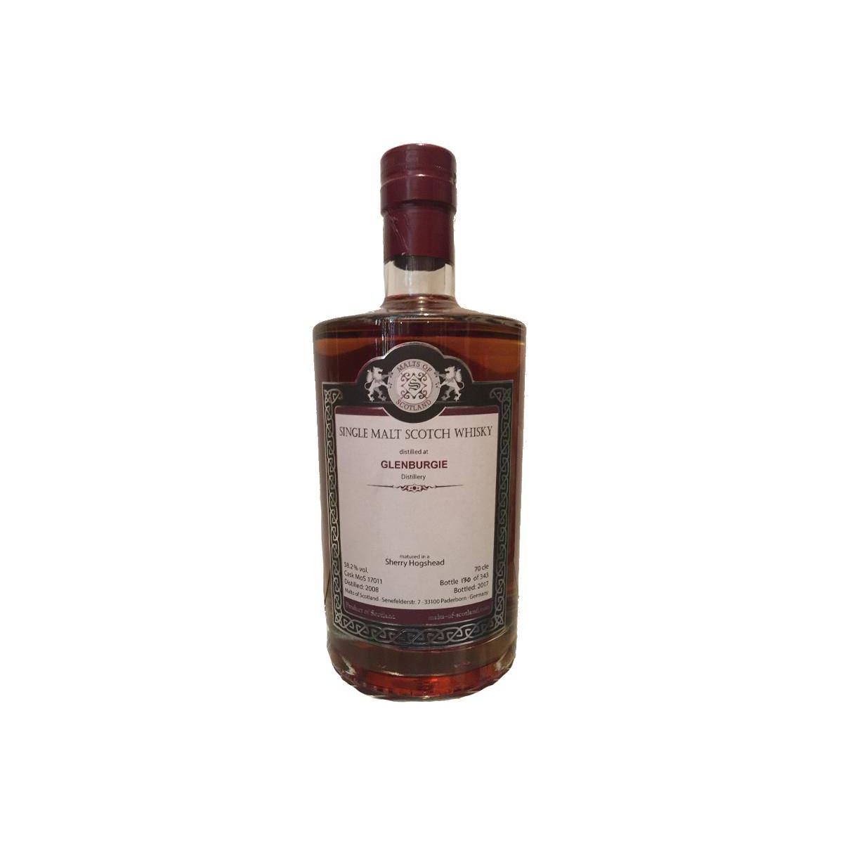 Glenburgie 2008 9 Years Single Malt Whisky
