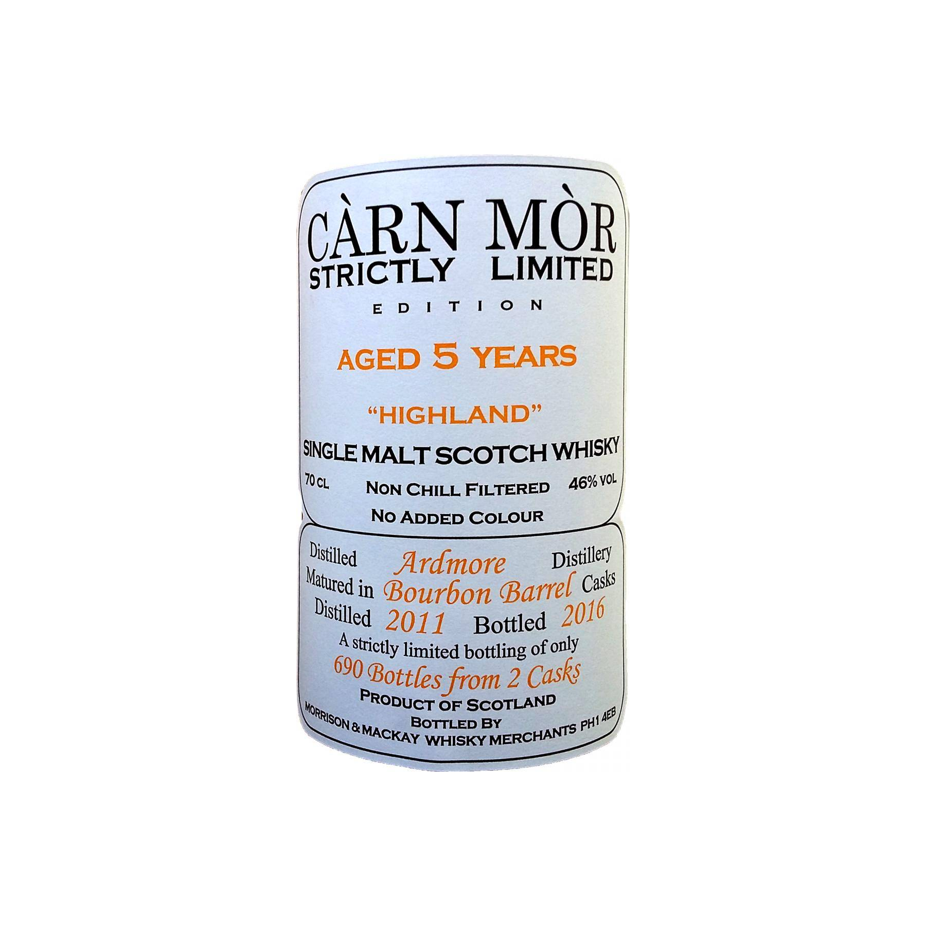 Ardmore 2011 5 Years Single Malt Whisky 2