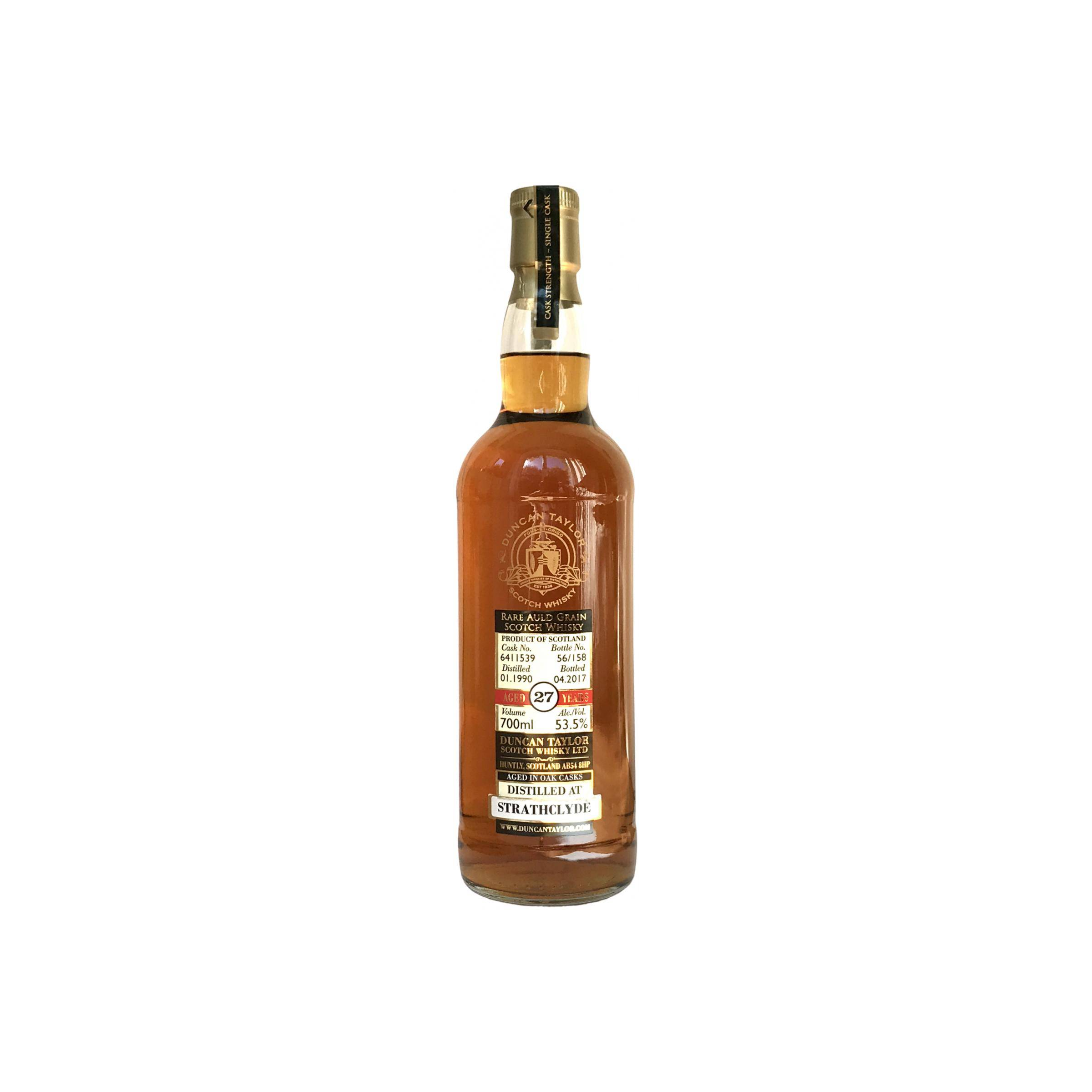Strathclyde 1990 27 Years Single Grain Whisky