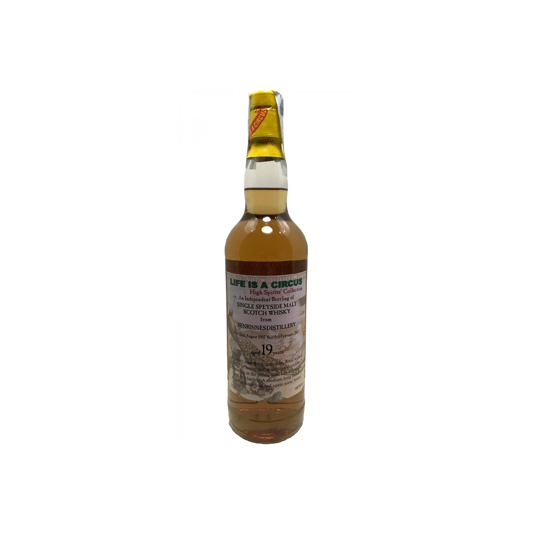 Benrinnes 1997 19 Years Single Malt Whisky 2