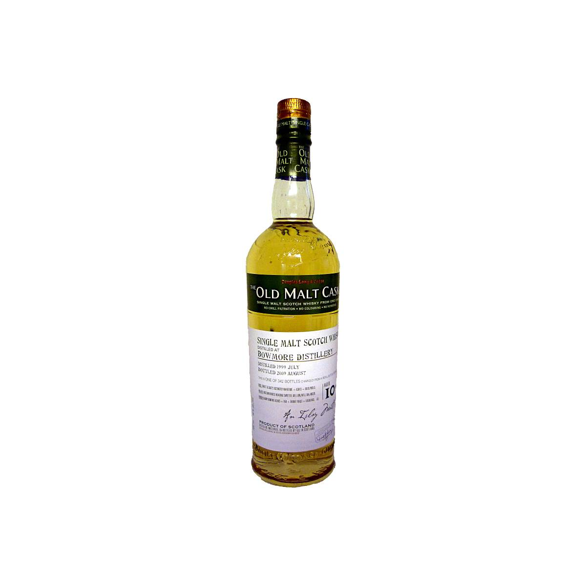 Bowmore Old Malt Cask 1999 10 Years Single Malt Whisky
