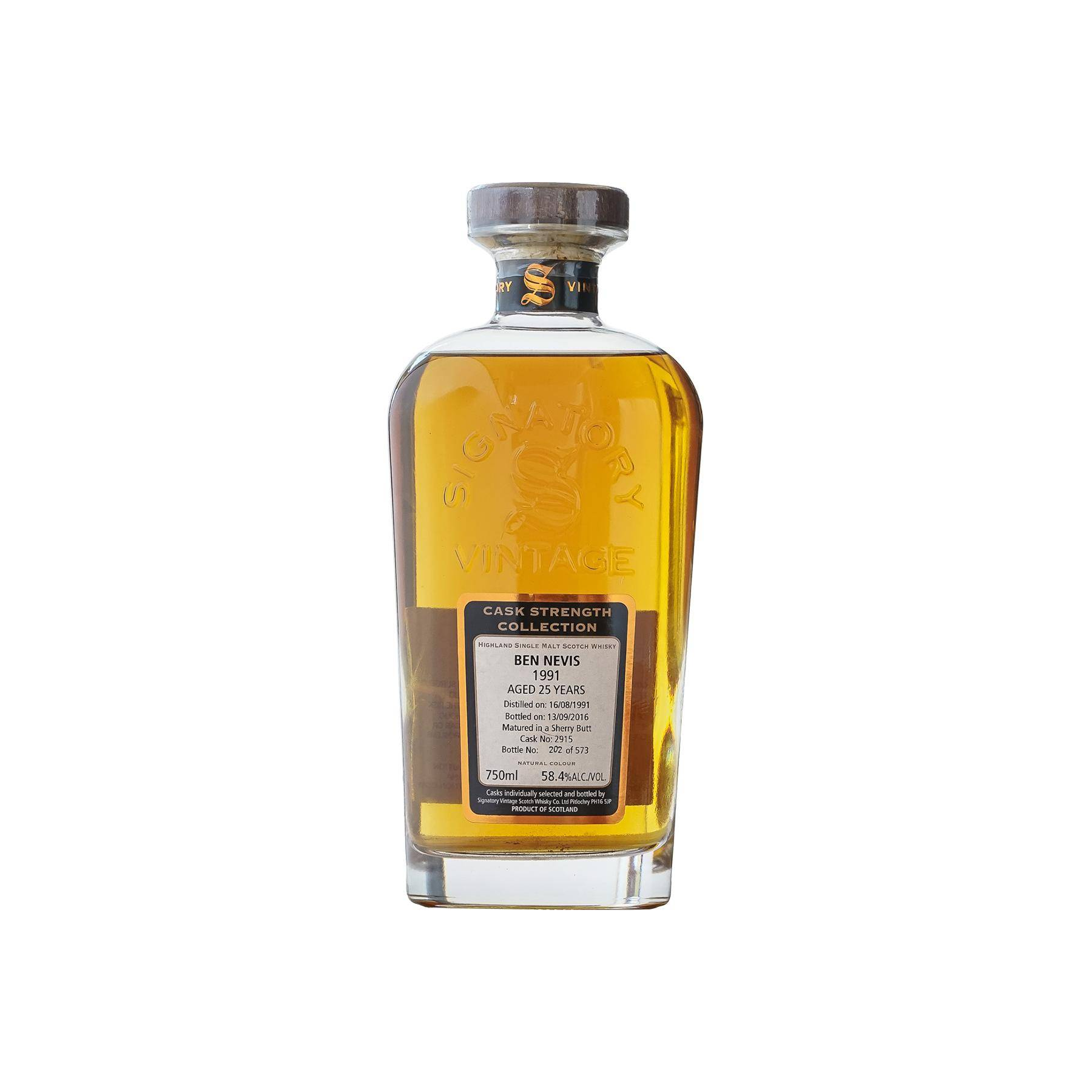 Ben Nevis Cask Strength Collection 1991 25 Years Single Malt Whisky