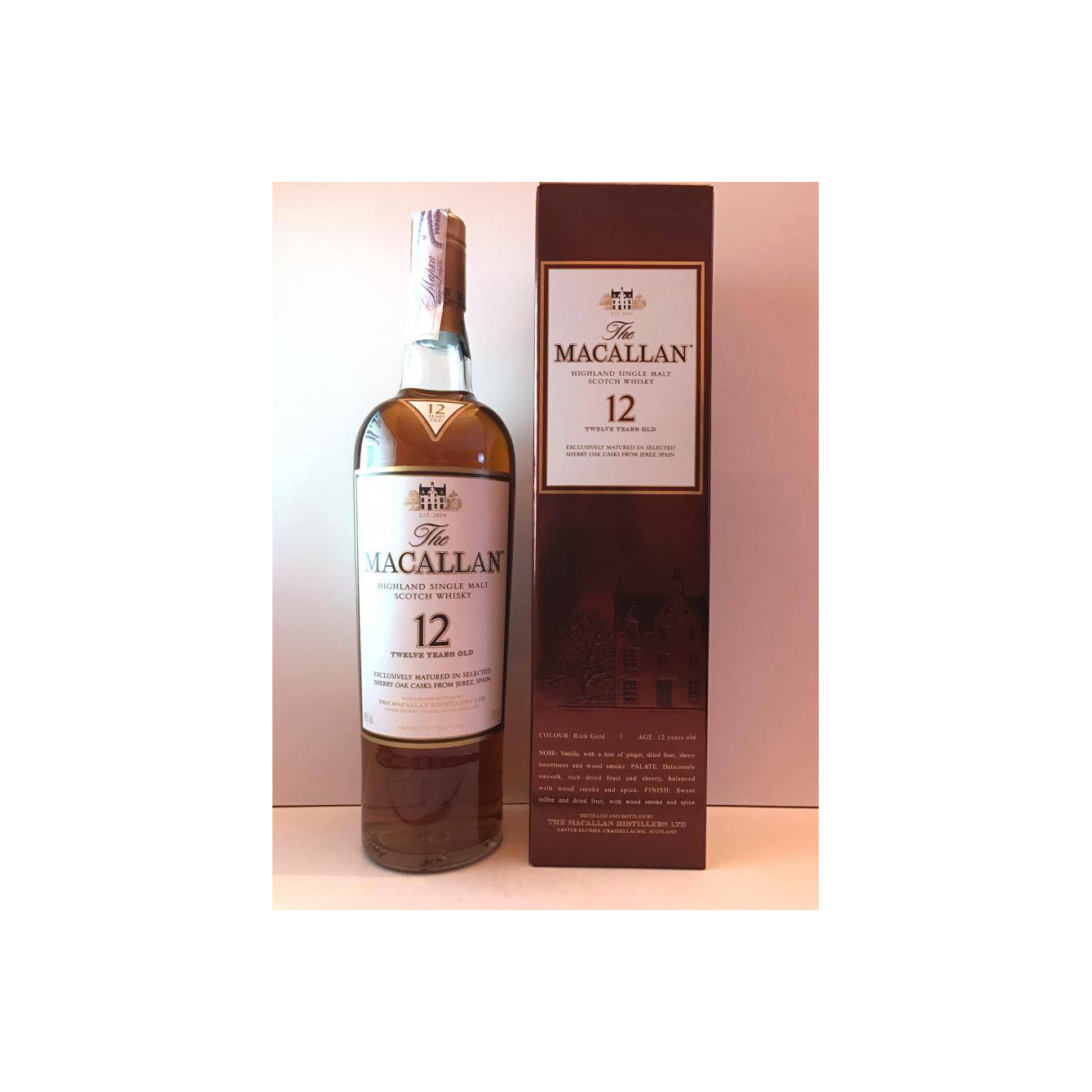 The Macallan 12 Years Single Malt Whisky 2