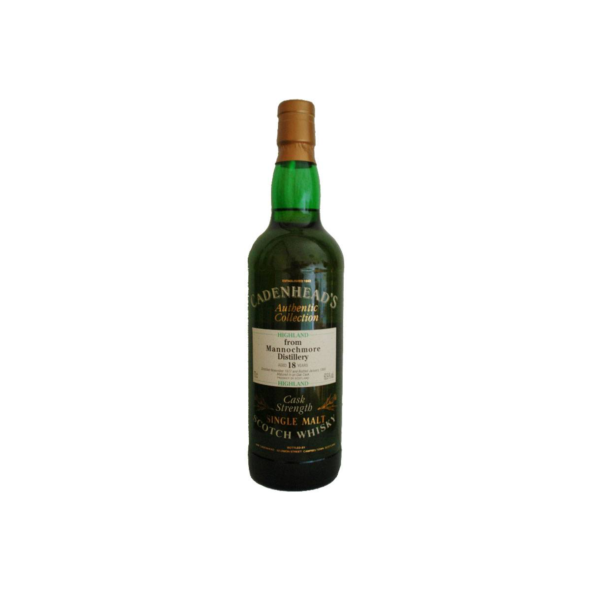Mannochmore Authentic Collection 1977 18 Years Single Malt Whisky