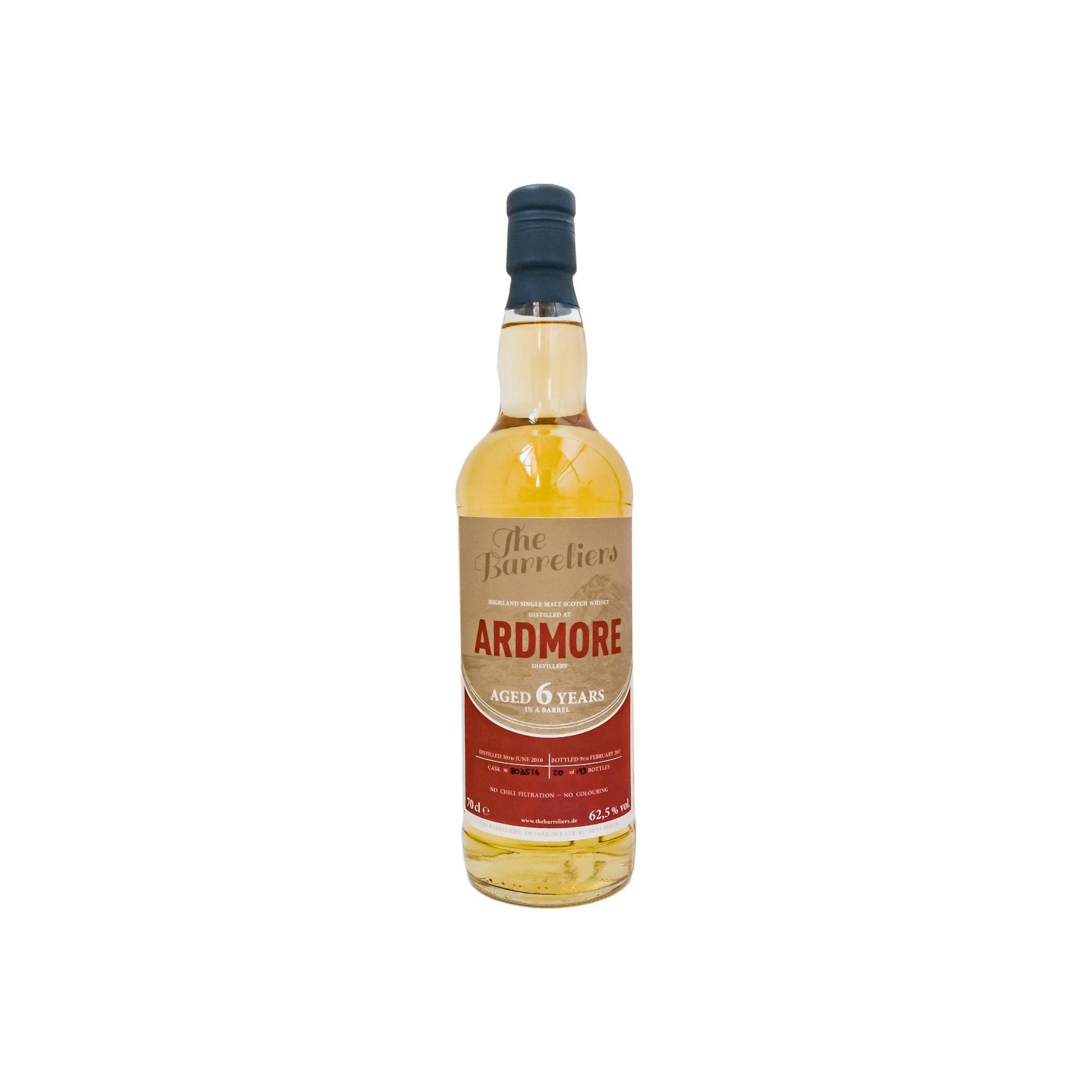 Ardmore 2010 6 Years Single Malt Whisky