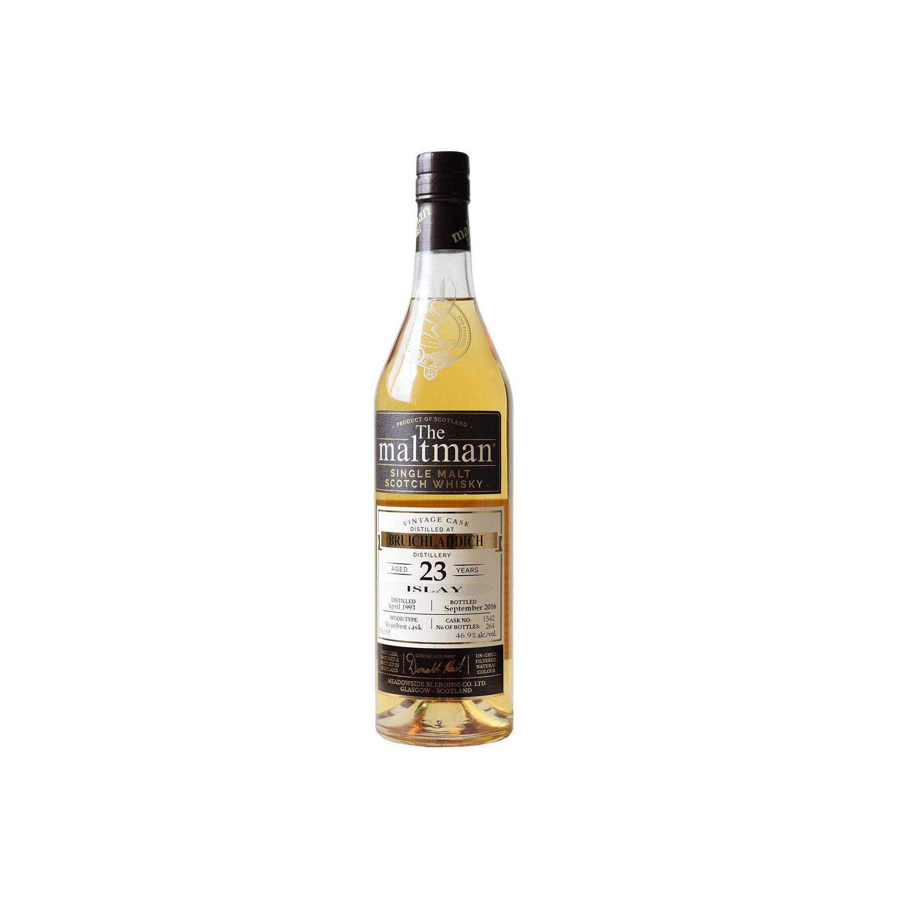 Bruichladdich 1993 23 Years Single Malt Whisky