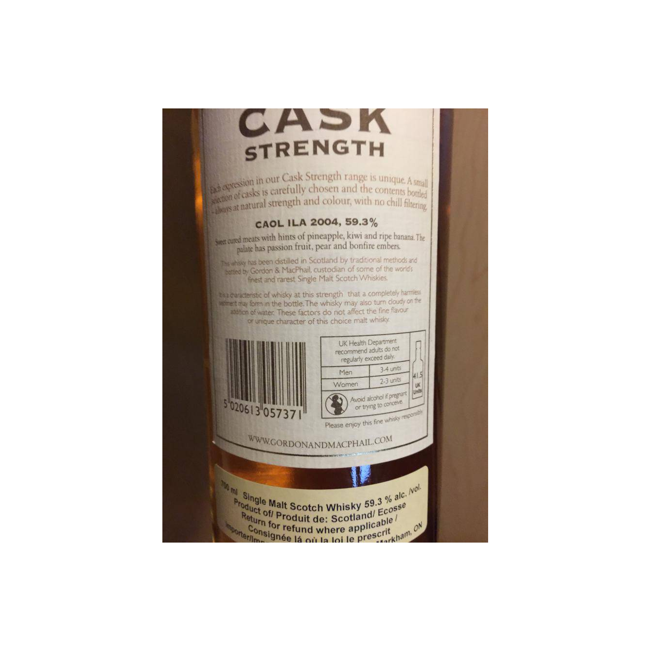 Caol Ila Cask Strength Collection 2004 11 Years Single Malt Whisky 3