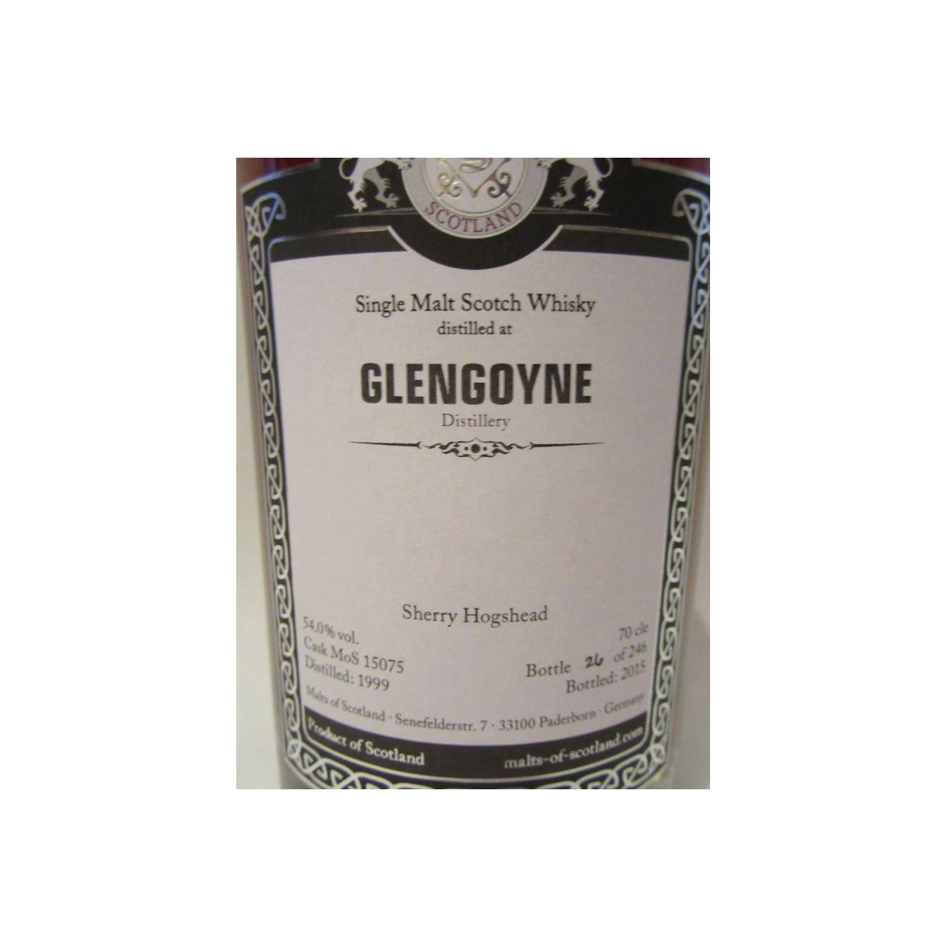 Glengoyne 1999 16 Years Single Malt Whisky 2