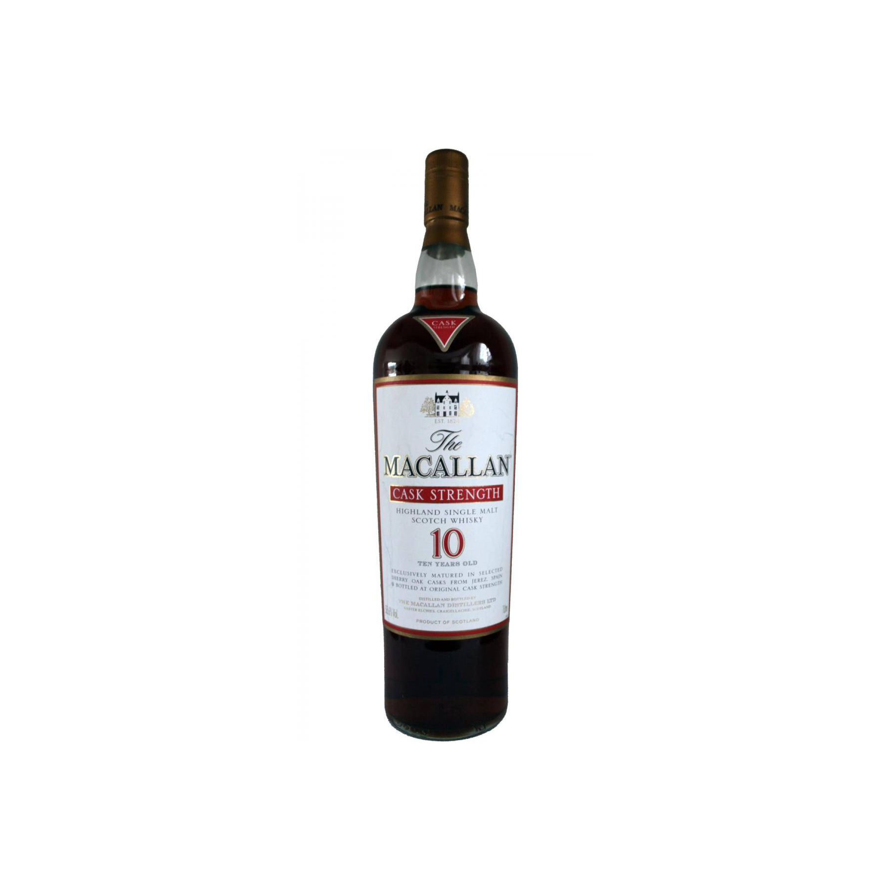 The Macallan Cask Strength Collection 10 Years Single Malt Whisky