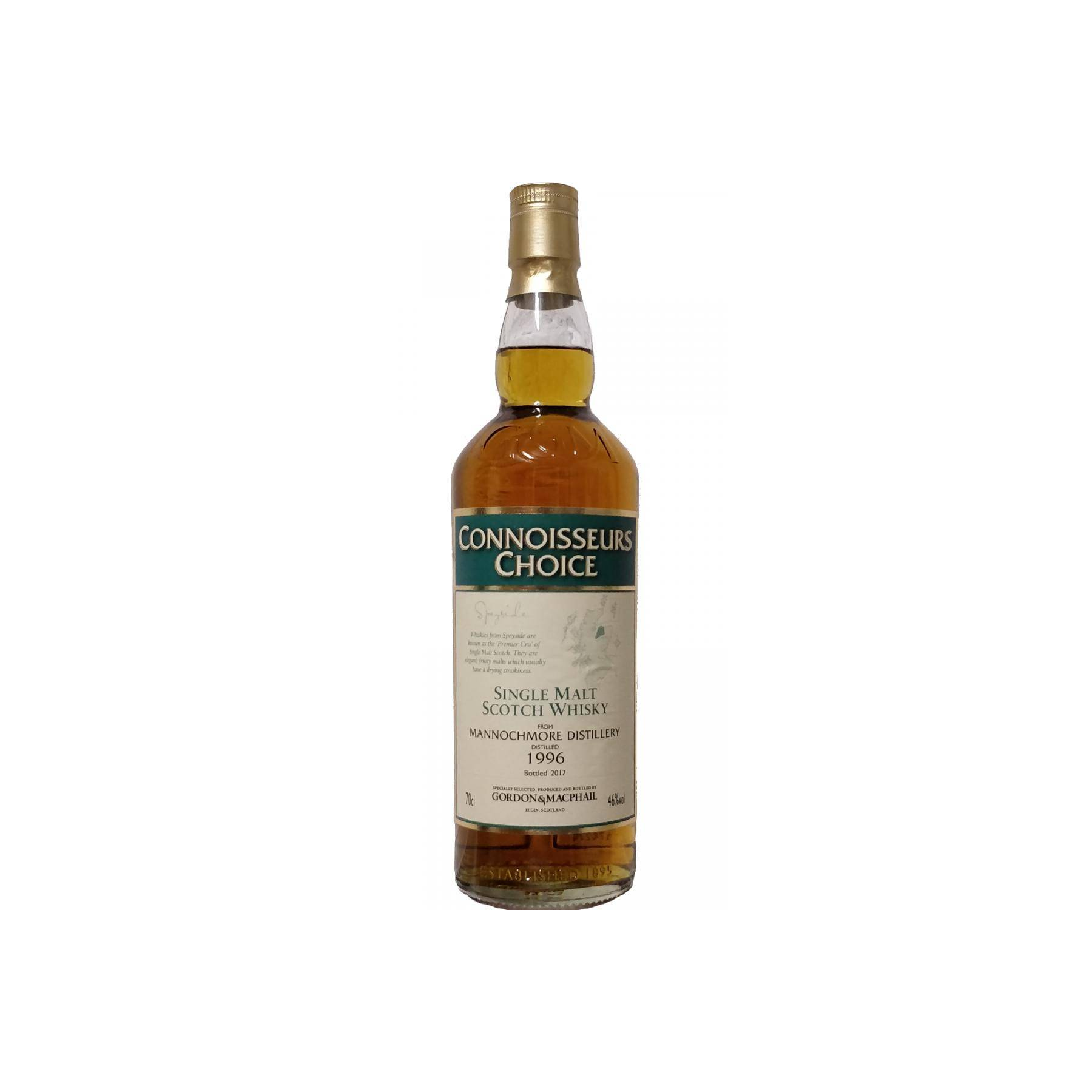 Mannochmore Connoisseurs Choice 1996 21 Years Single Malt Whisky