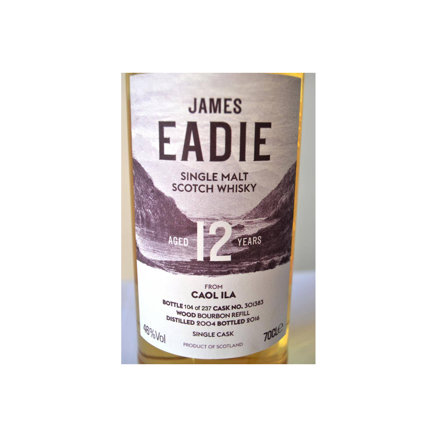 Caol Ila Single Cask 2004 12 Years Single Malt Whisky 2