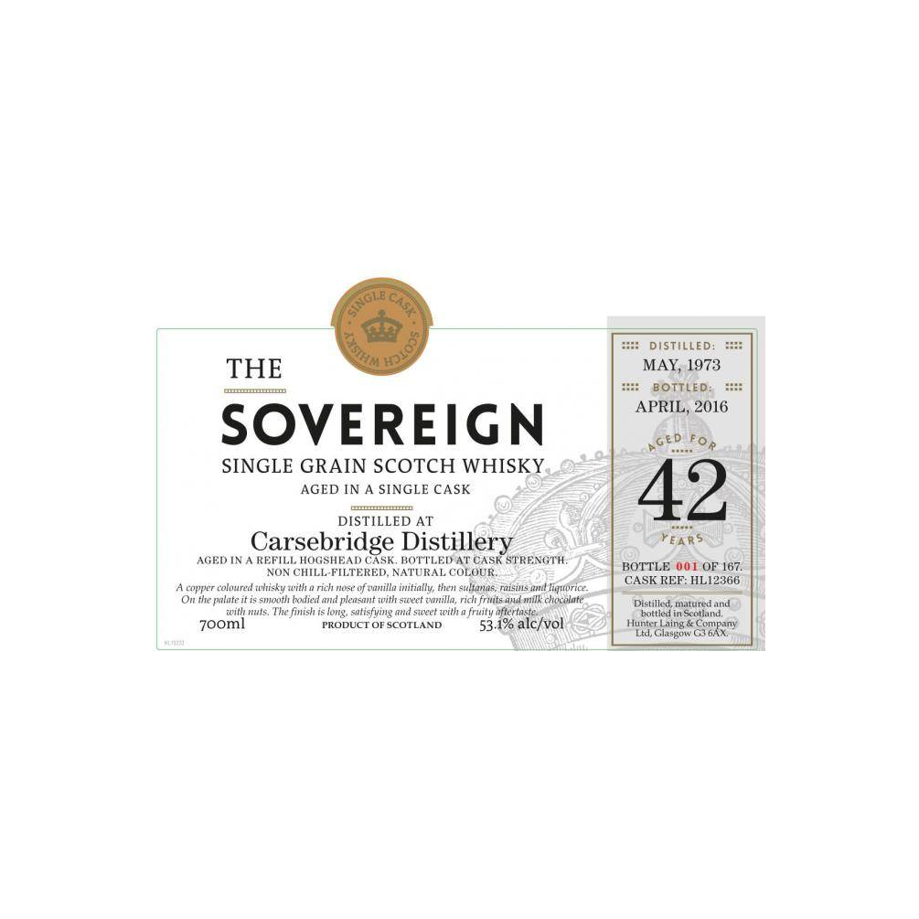 Carsebridge 1973 42 Years Single Grain Whisky 2