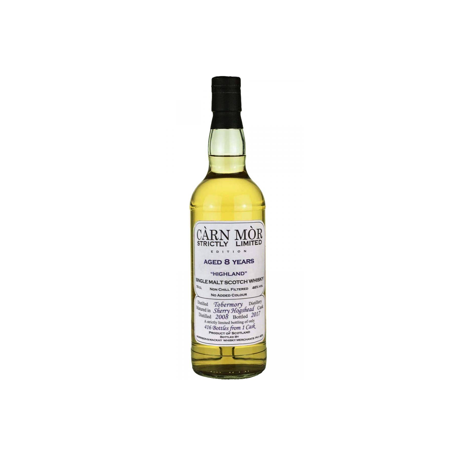 Tobermory 2008 8 Years Single Malt Whisky
