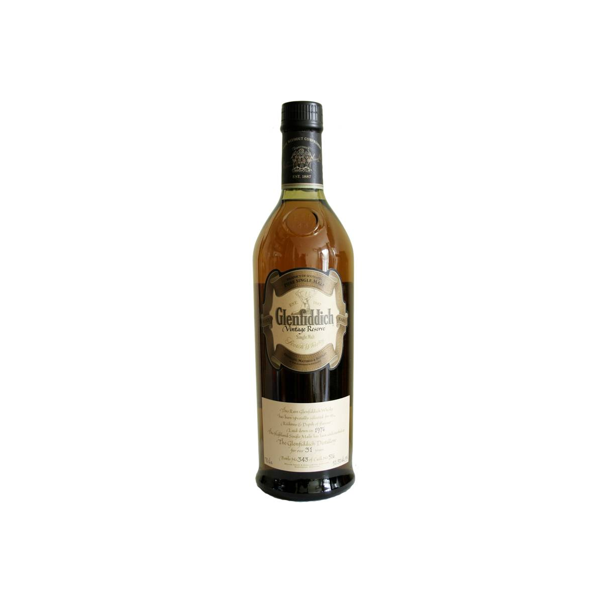 Glenfiddich 1976 31 Years Single Malt Whisky