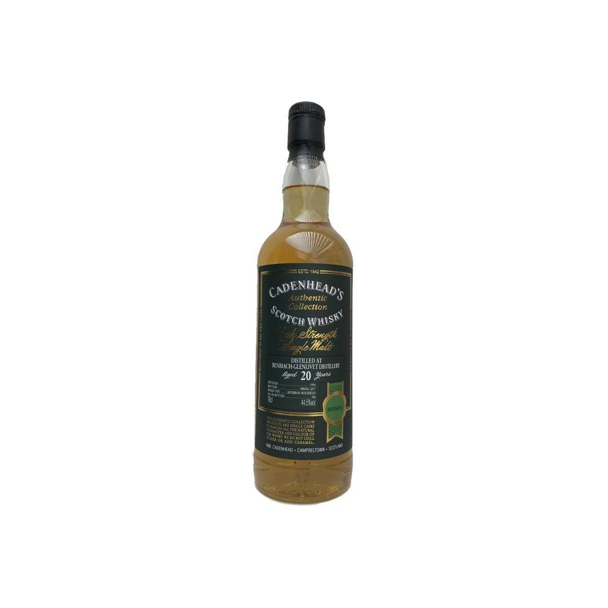 BenRiach Authentic Collection 1996 20 Years Single Malt Whisky