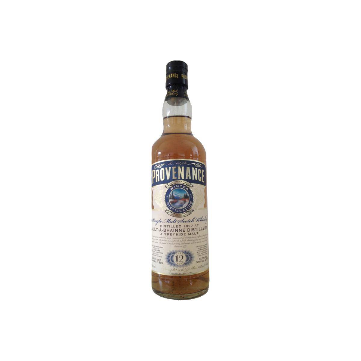 Allt-A-Bhainne McGibbon's Provenance 1997 12 Years Single Malt Whisky