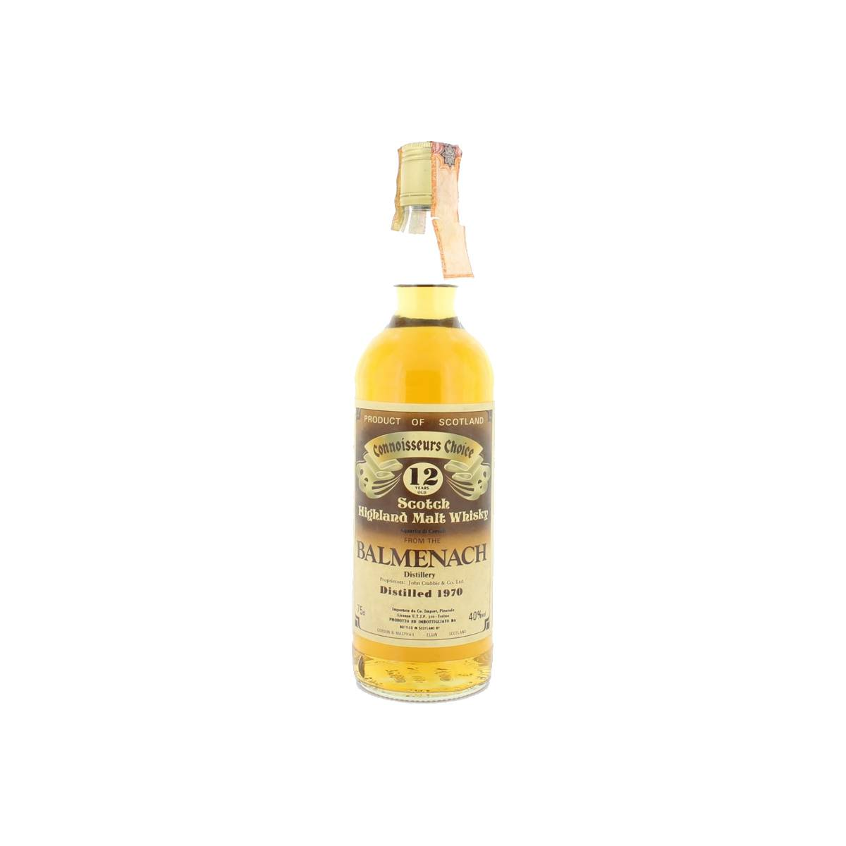 Balmenach Connoisseurs Choice 1970 12 Years Single Malt Whisky