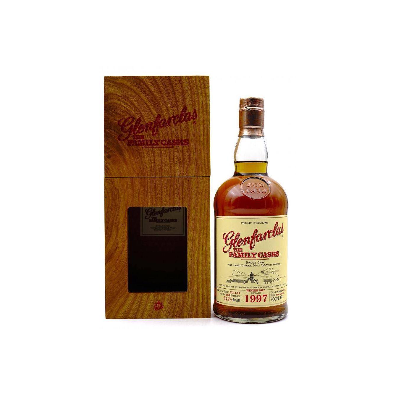 Glenfarclas 1997 20 Years Single Malt Whisky