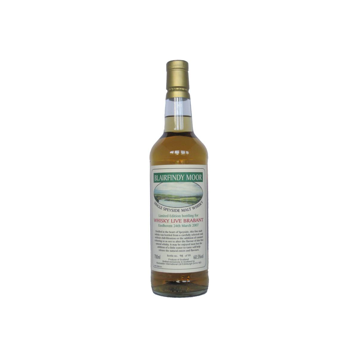Blackadder 1989 18 Years Single Malt Whisky