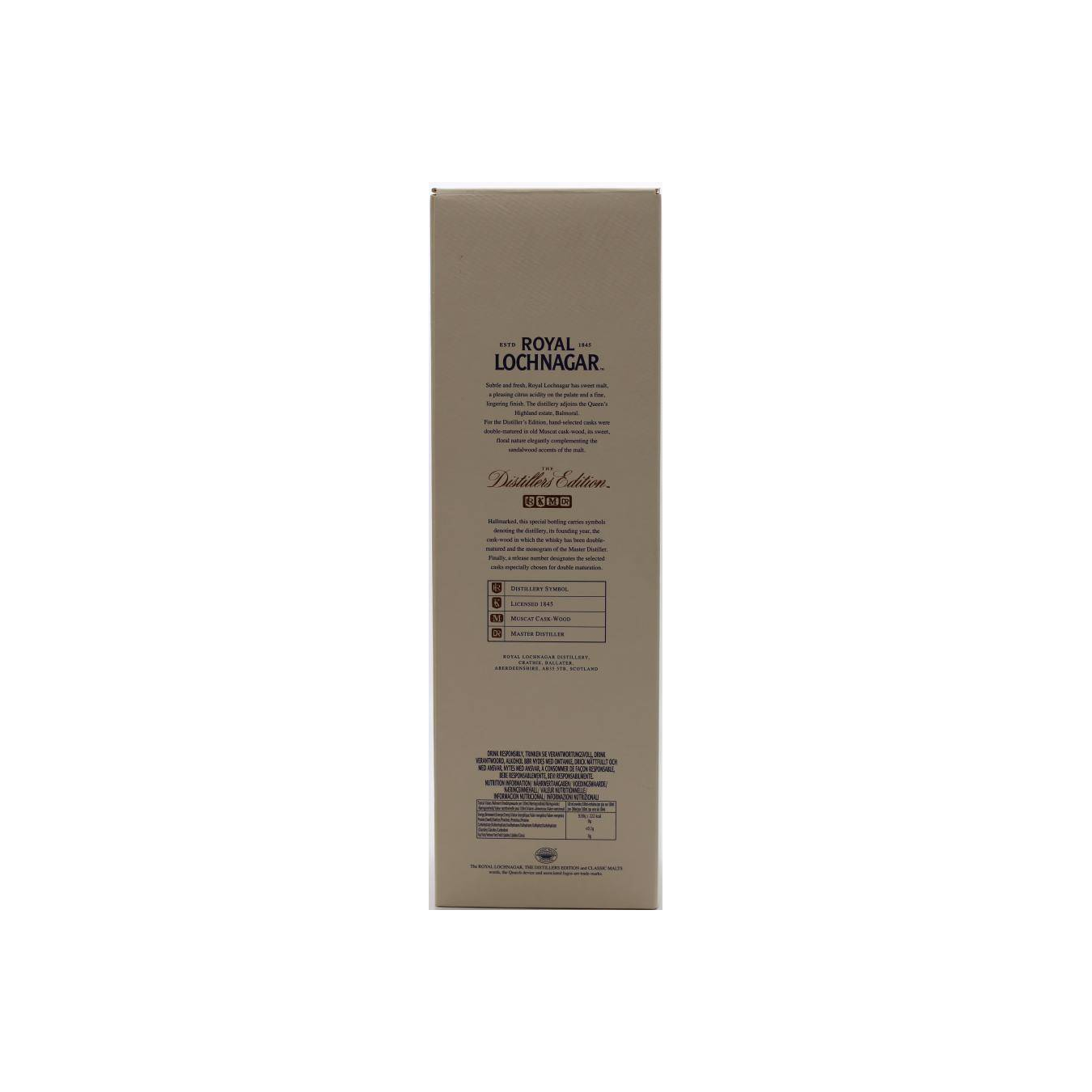 Royal Lochnagar The Distillers Edition 1996 12 Years Single Malt Whisky 3
