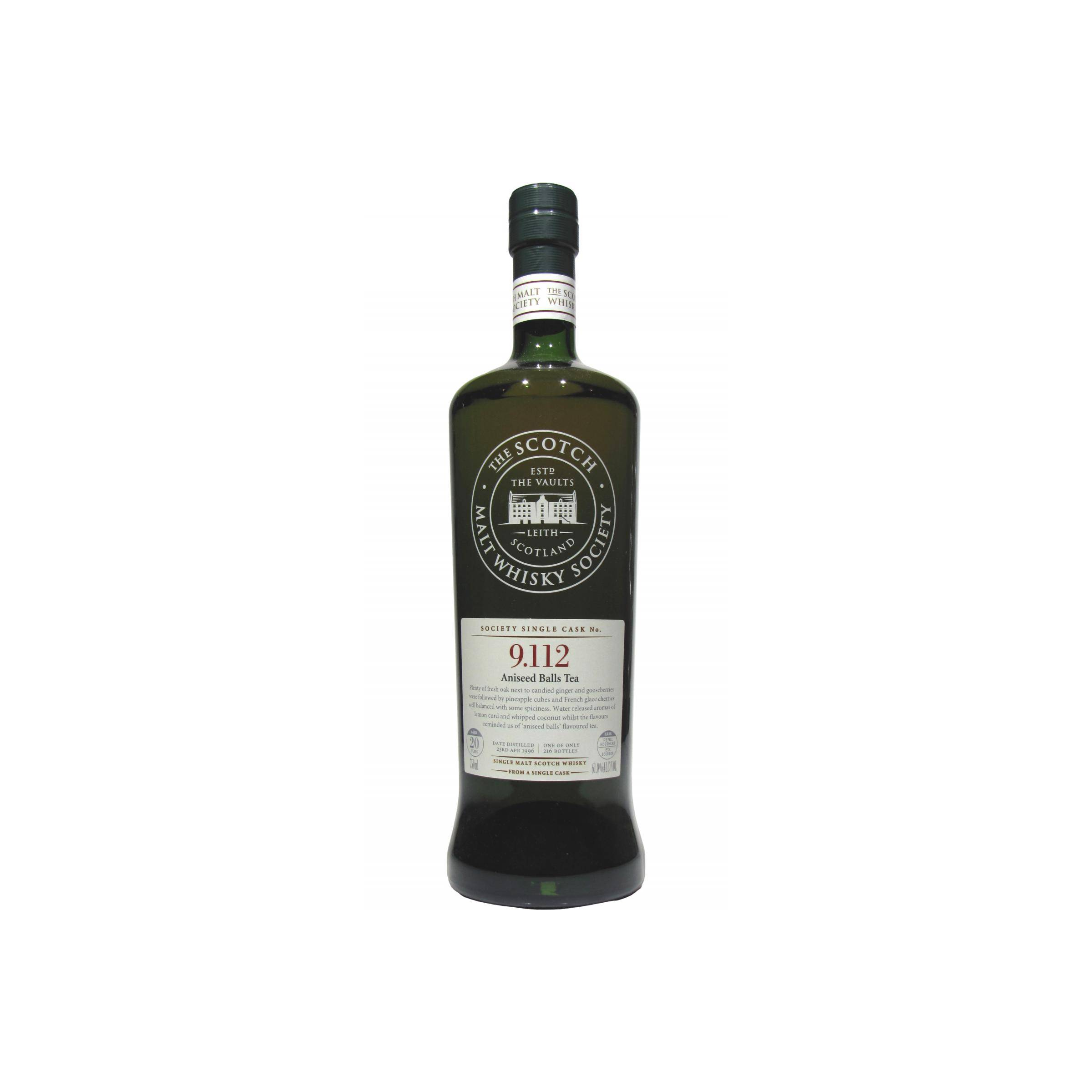 The Scotch Malt Whisky Society 1996 20 Years Single Malt Whisky